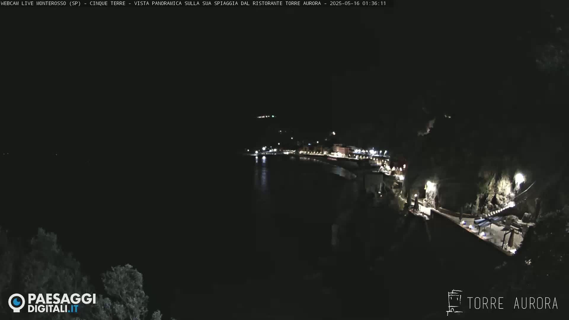 Cinque Terre Natural Park Monterosso Live Cam - La Spezia, Liguria, Italy