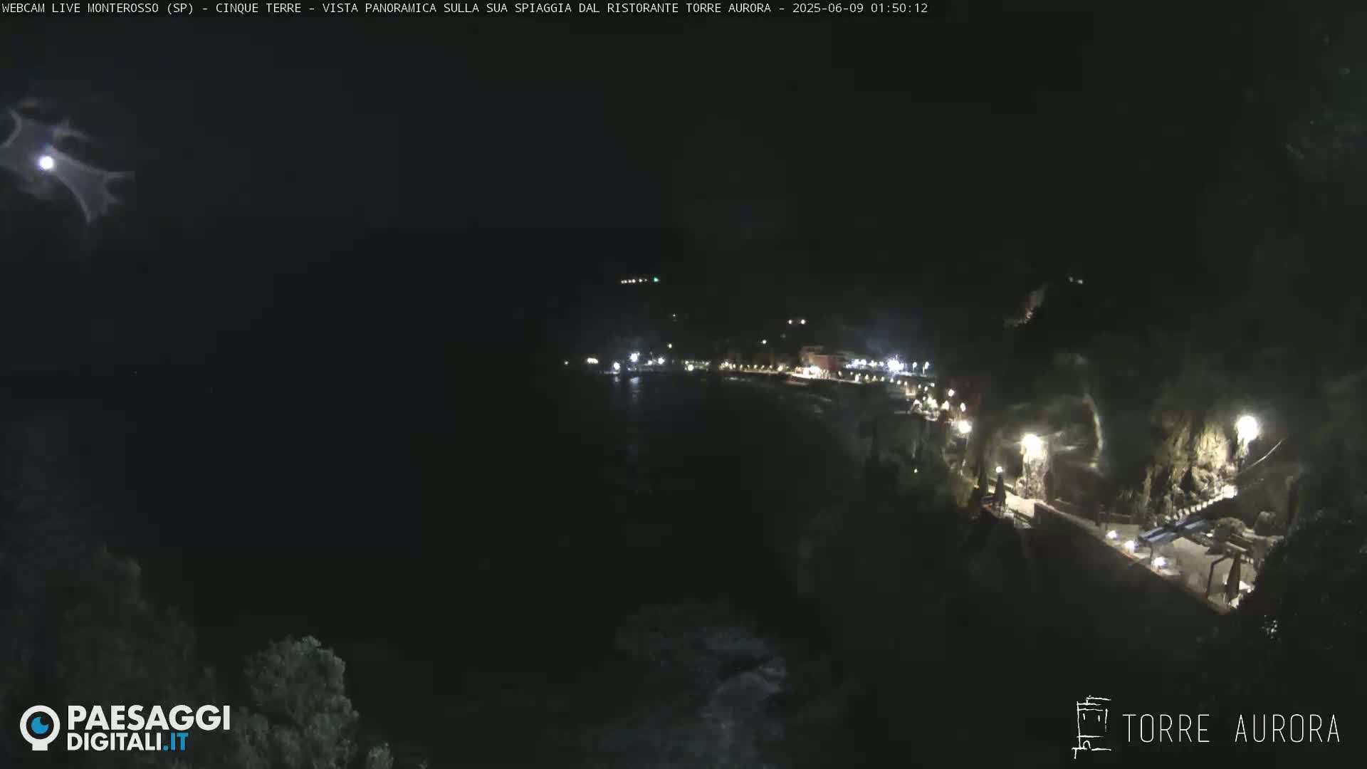  Cinque Terre Natural Park Monterosso Live Cam - La Spezia, Liguria, Italy