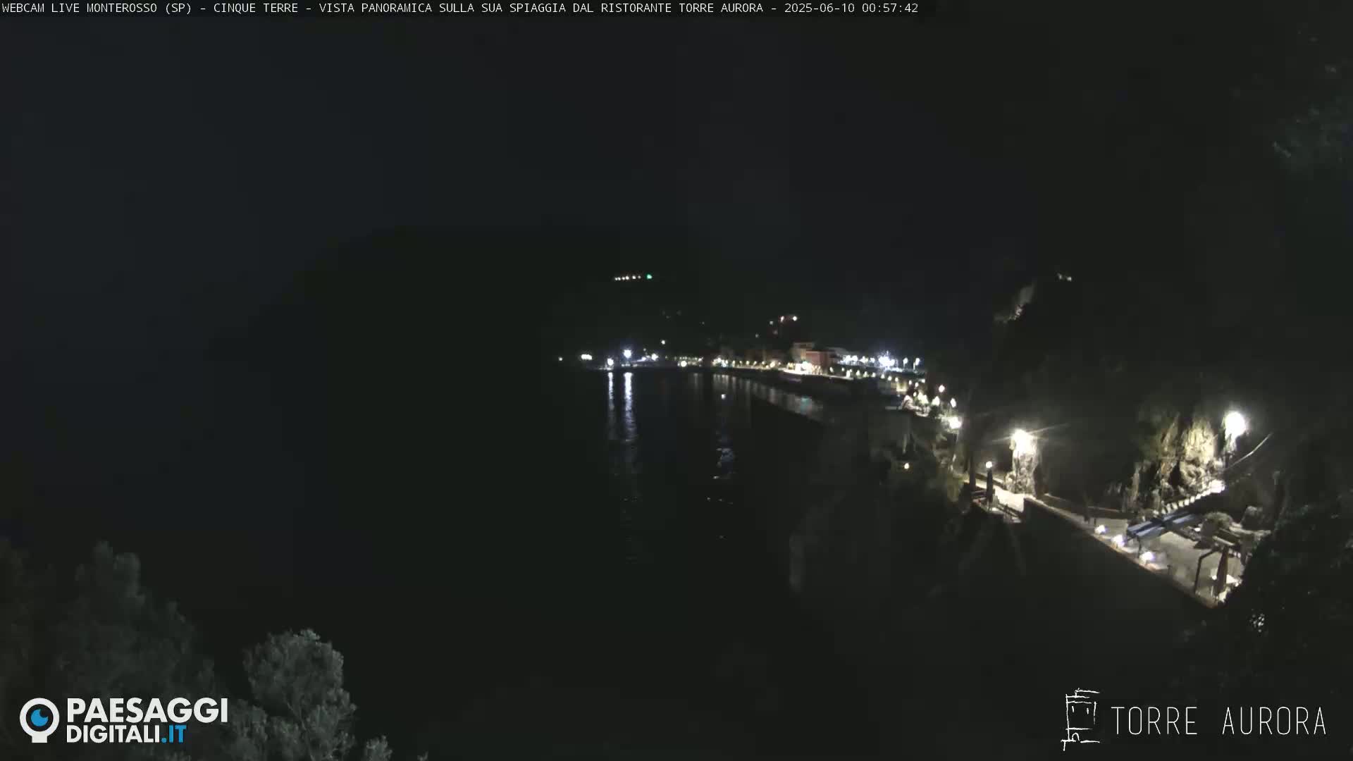  Cinque Terre Natural Park Monterosso Live Cam - La Spezia, Liguria, Italy