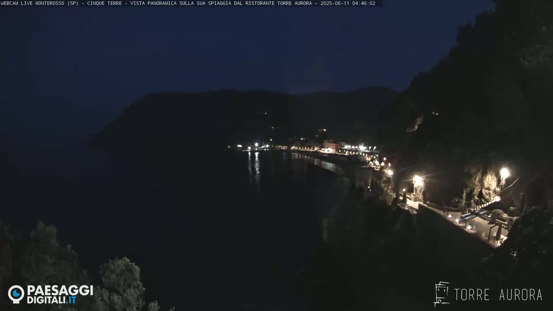  Cinque Terre Natural Park Monterosso Live Cam - La Spezia, Liguria, Italy