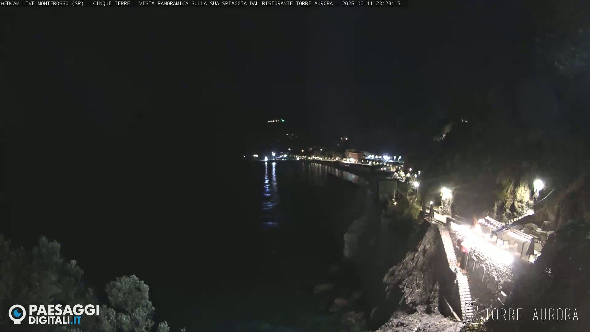 Cinque Terre Natural Park Monterosso Live Cam - La Spezia, Liguria, Italy