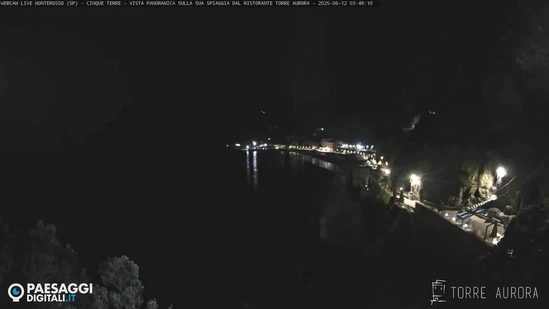  Cinque Terre Natural Park Monterosso Live Cam - La Spezia, Liguria, Italy