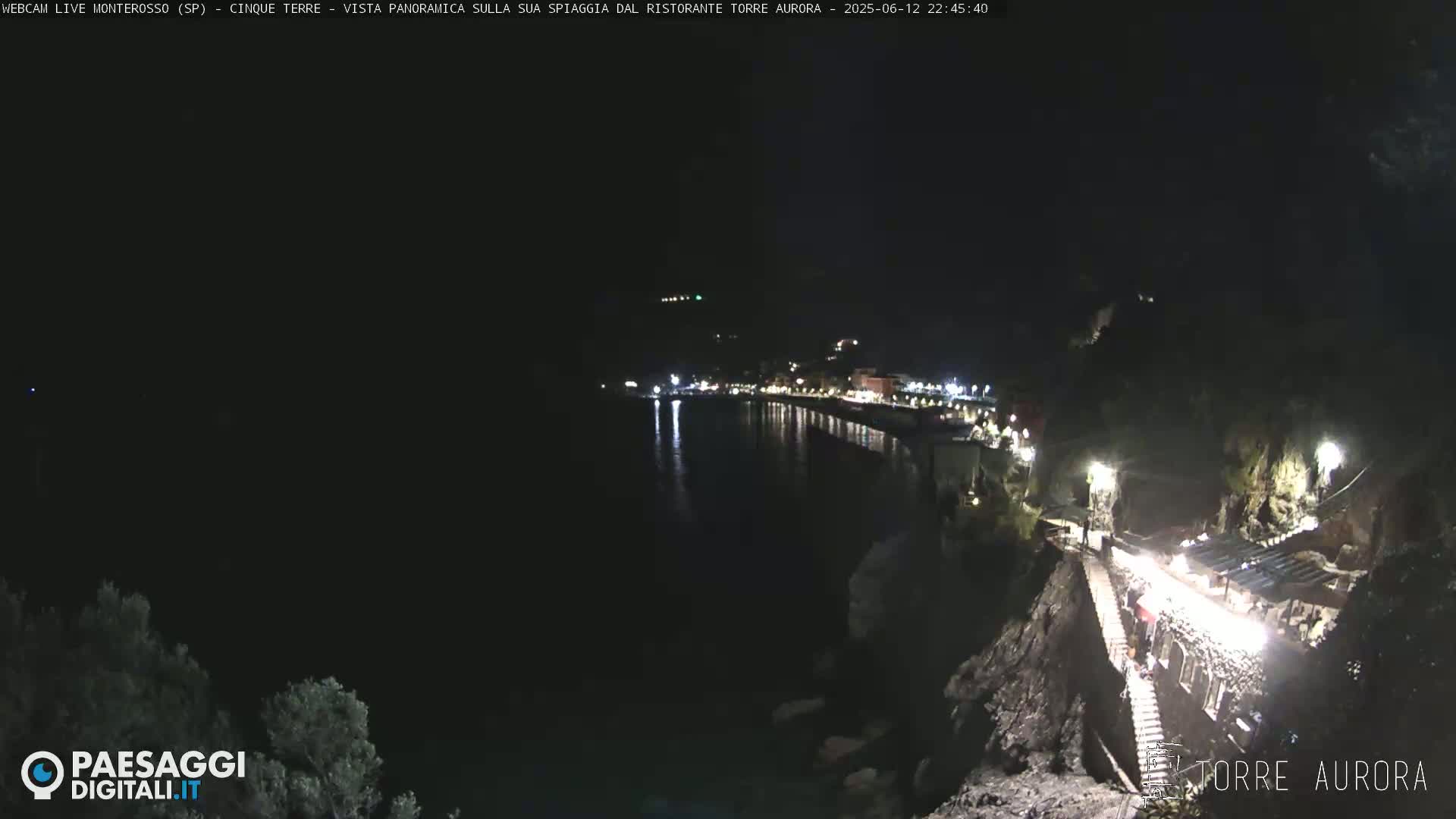  Cinque Terre Natural Park Monterosso Live Cam - La Spezia, Liguria, Italy