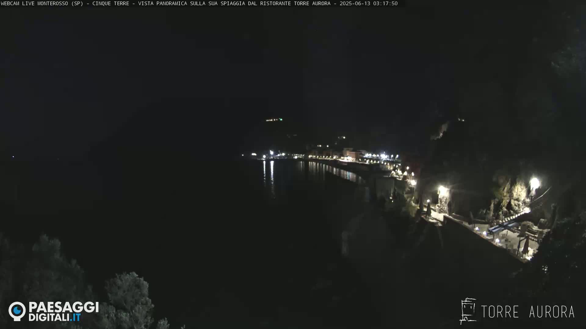  Cinque Terre Natural Park Monterosso Live Cam - La Spezia, Liguria, Italy