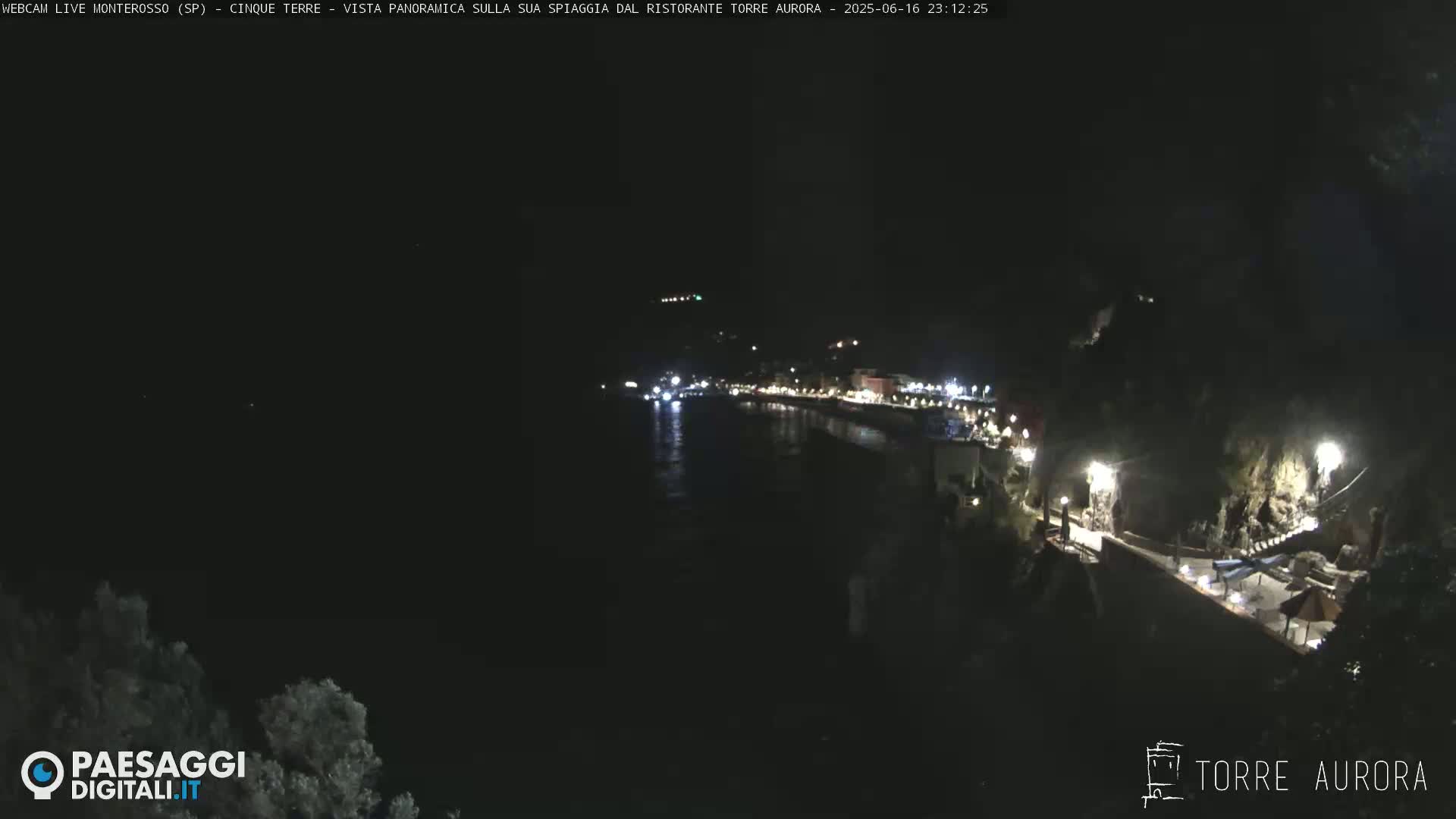 Cinque Terre Natural Park Monterosso Live Cam - La Spezia, Liguria, Italy