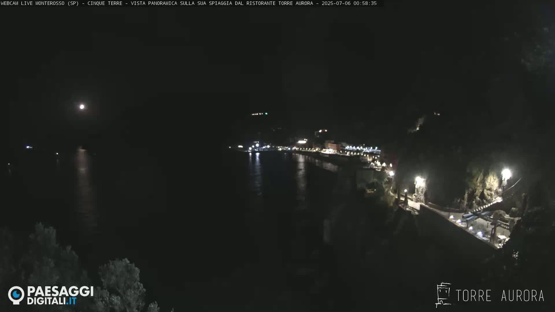 Cinque Terre Natural Park Monterosso Live Cam - La Spezia, Liguria, Italy