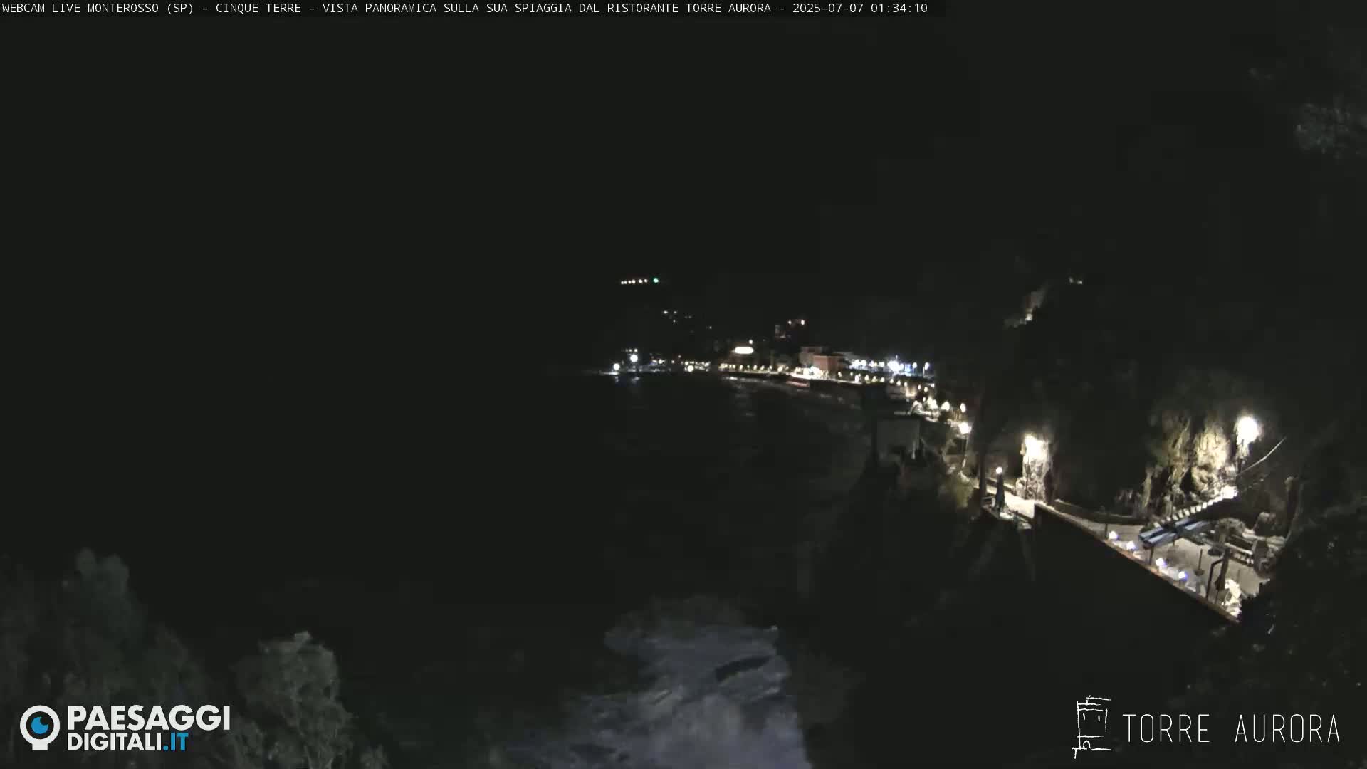 Cinque Terre Natural Park Monterosso Live Cam - La Spezia, Liguria, Italy