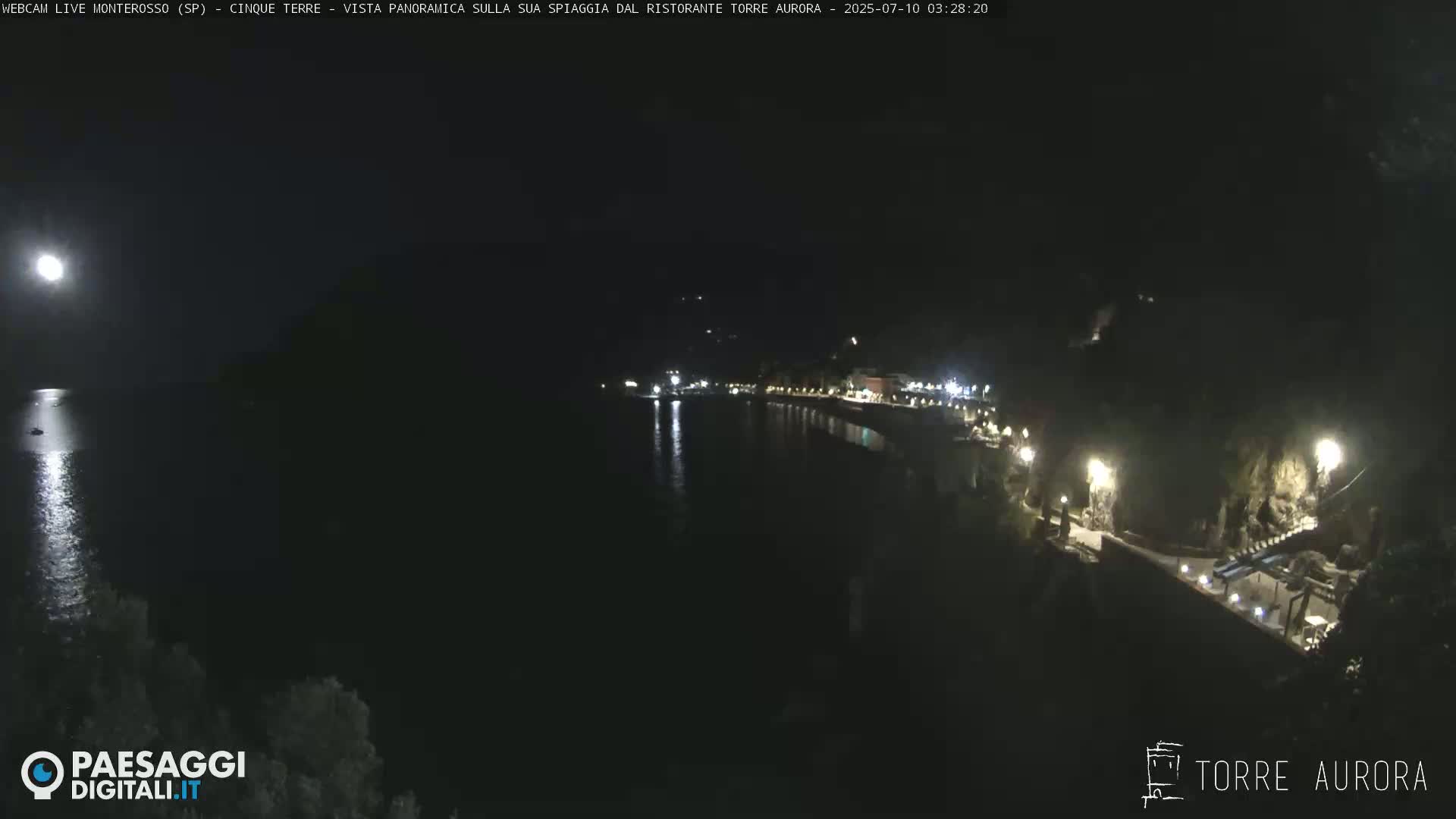 Cinque Terre Natural Park Monterosso Live Cam - La Spezia, Liguria, Italy