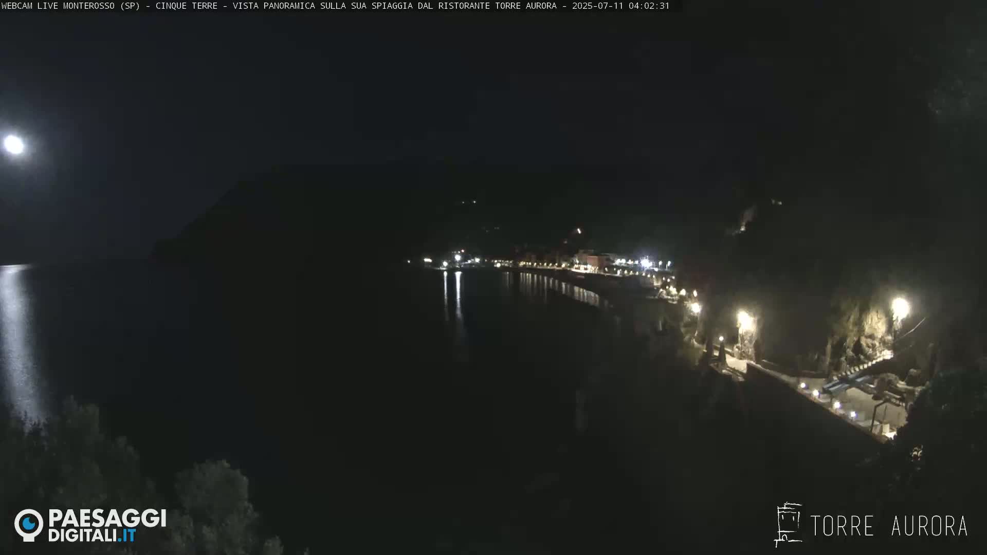 Cinque Terre Natural Park Monterosso Live Cam - La Spezia, Liguria, Italy