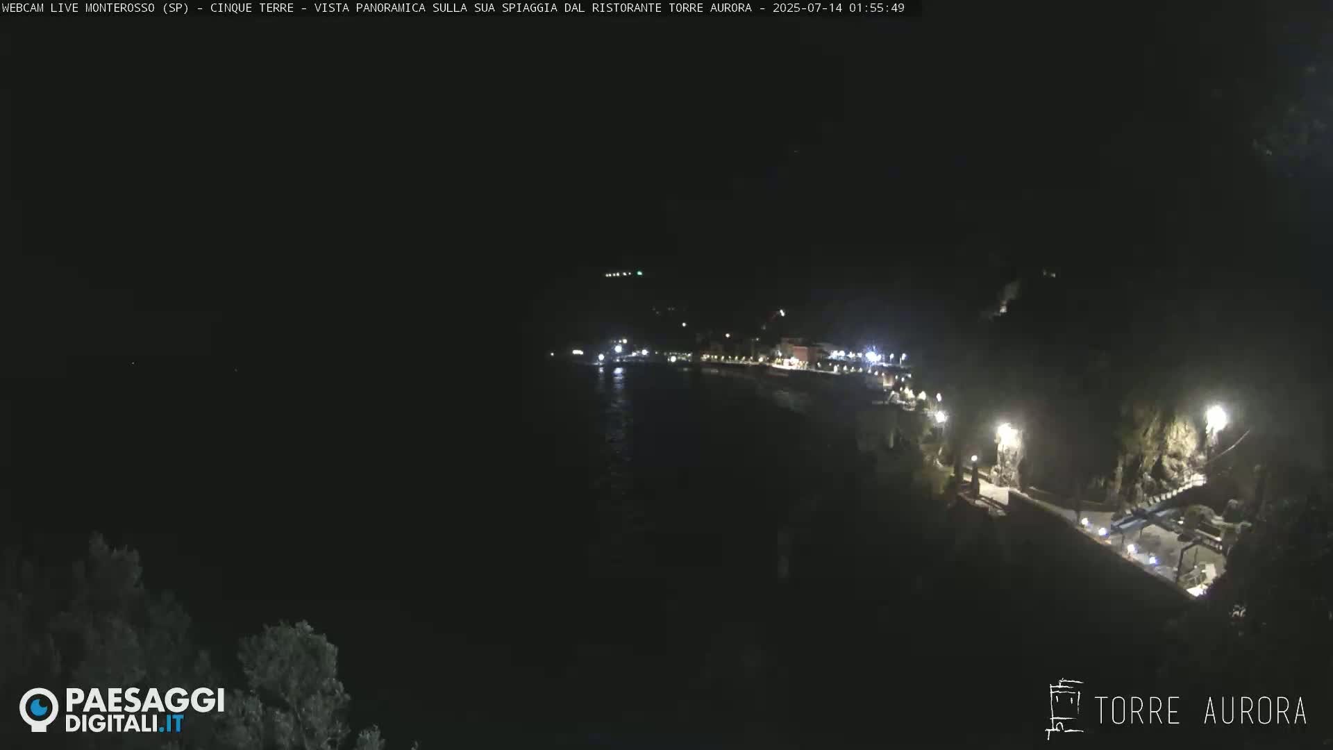 Cinque Terre Natural Park Monterosso Live Cam - La Spezia, Liguria, Italy