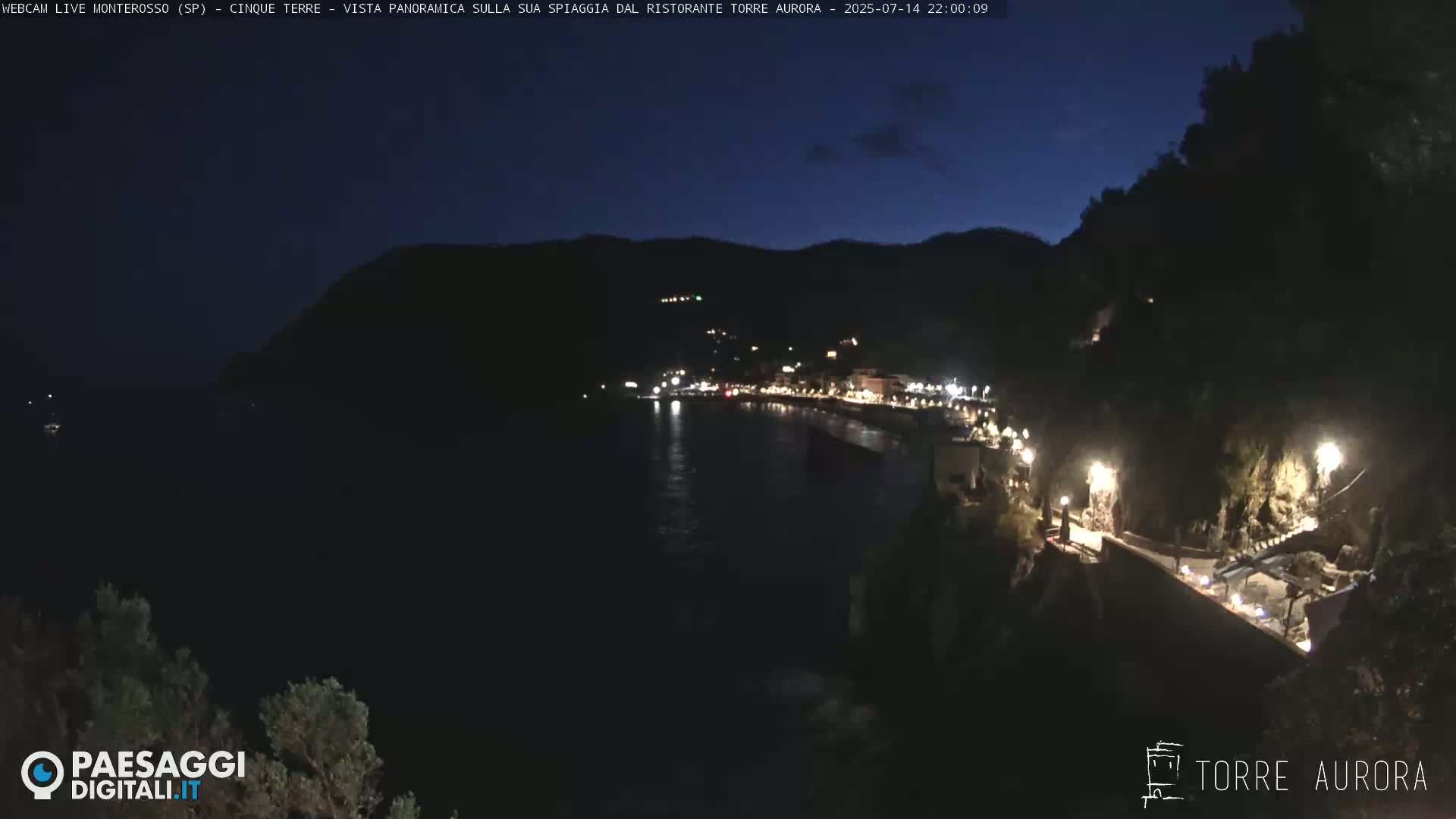 Cinque Terre Natural Park Monterosso Live Cam - La Spezia, Liguria, Italy