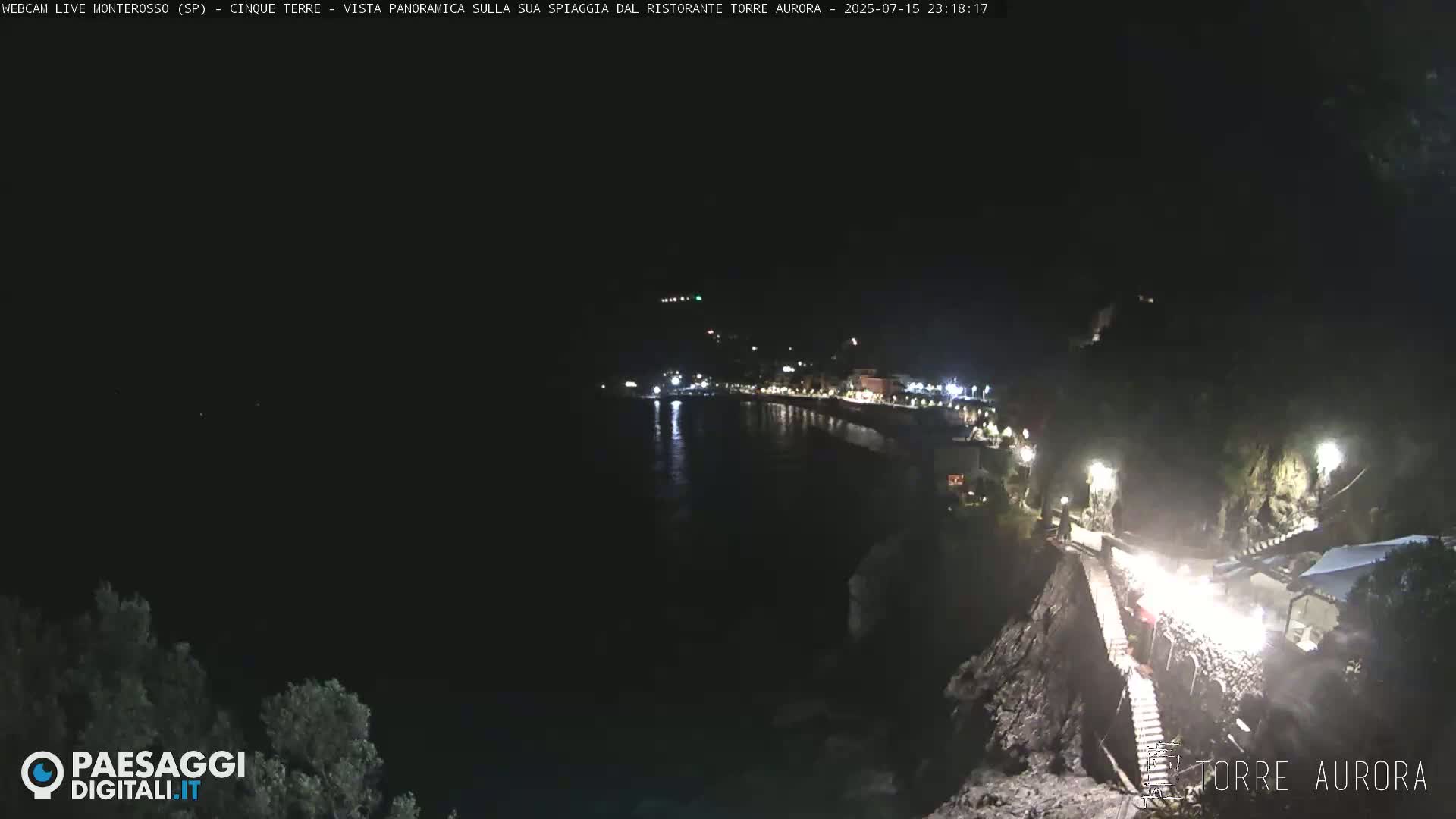 Cinque Terre Natural Park Monterosso Live Cam - La Spezia, Liguria, Italy