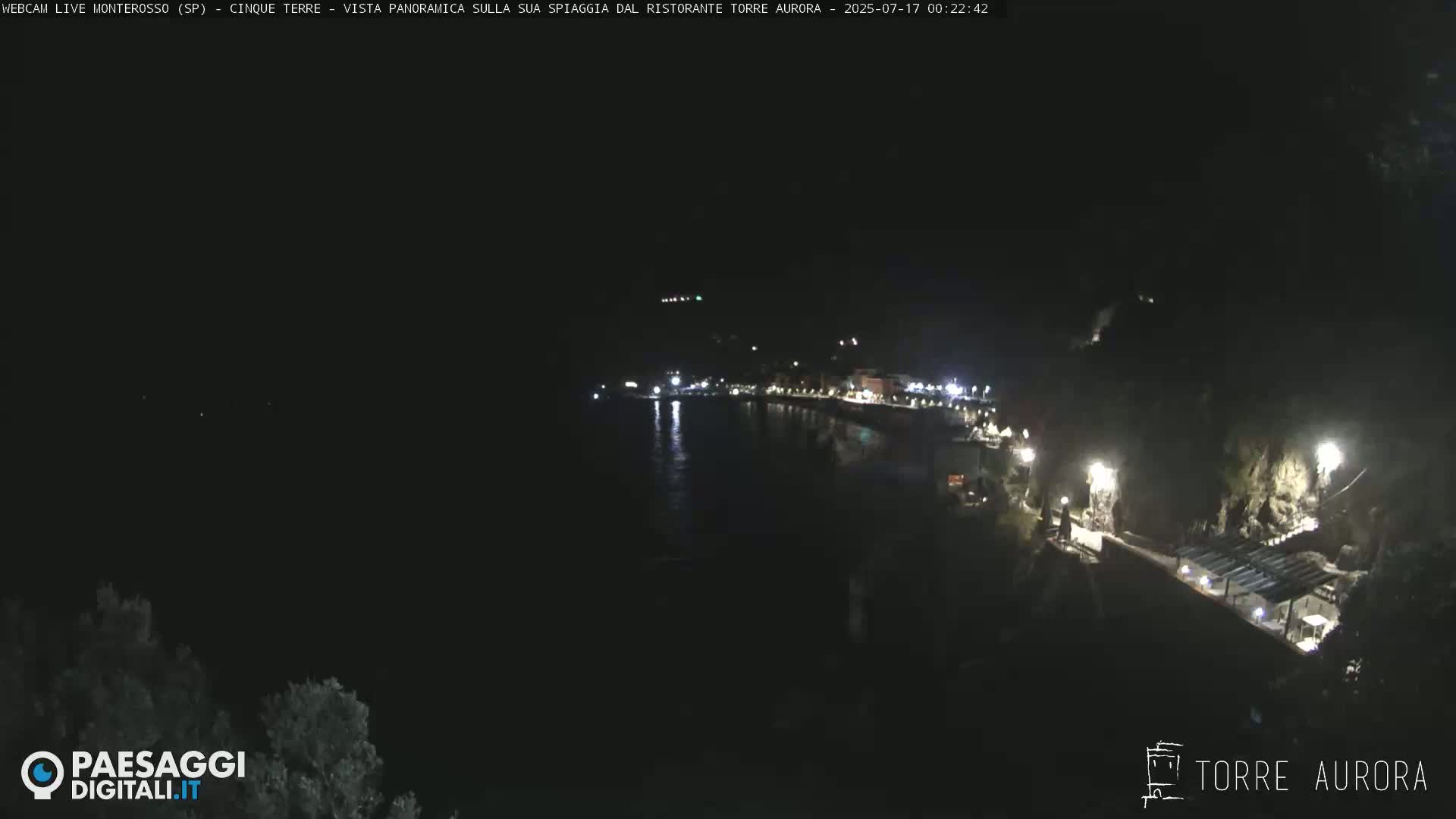 Cinque Terre Natural Park Monterosso Live Cam - La Spezia, Liguria, Italy