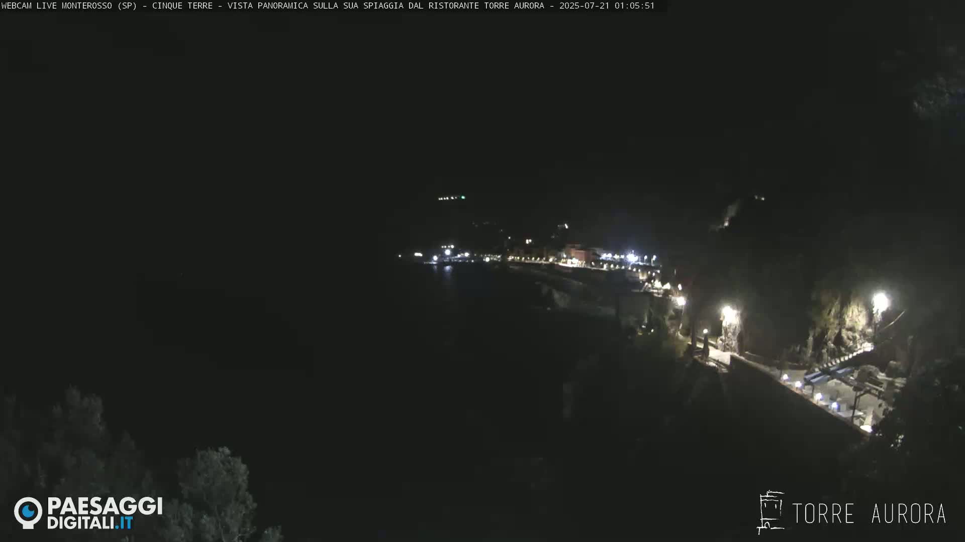 Cinque Terre Natural Park Monterosso Live Cam - La Spezia, Liguria, Italy