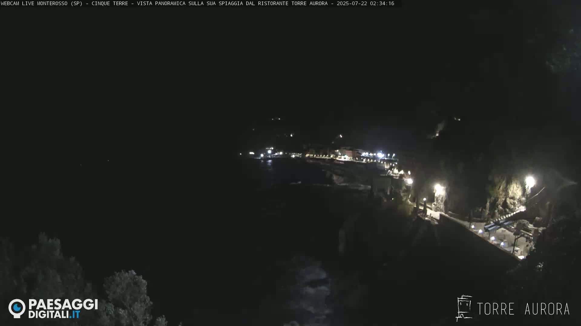 Cinque Terre Natural Park Monterosso Live Cam - La Spezia, Liguria, Italy