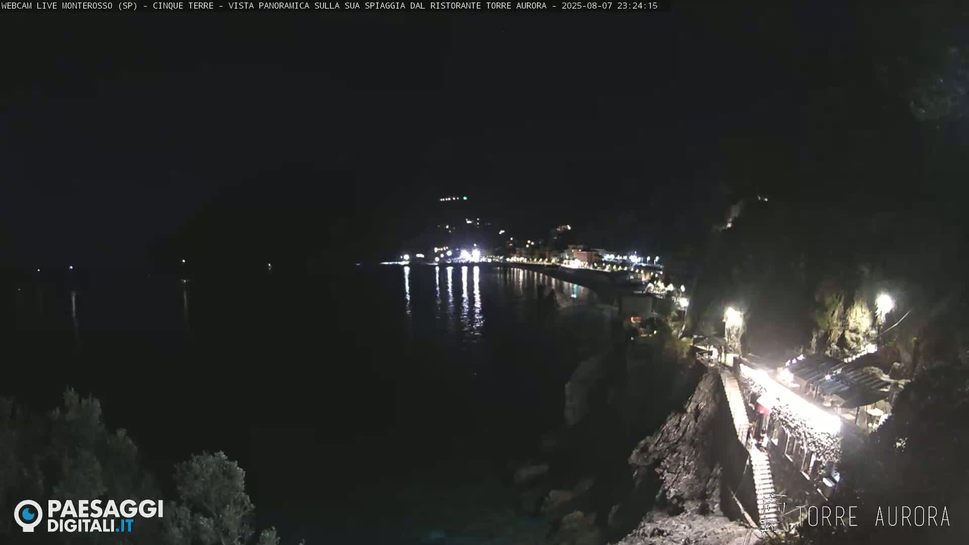 Cinque Terre Natural Park Monterosso Live Cam - La Spezia, Liguria, Italy