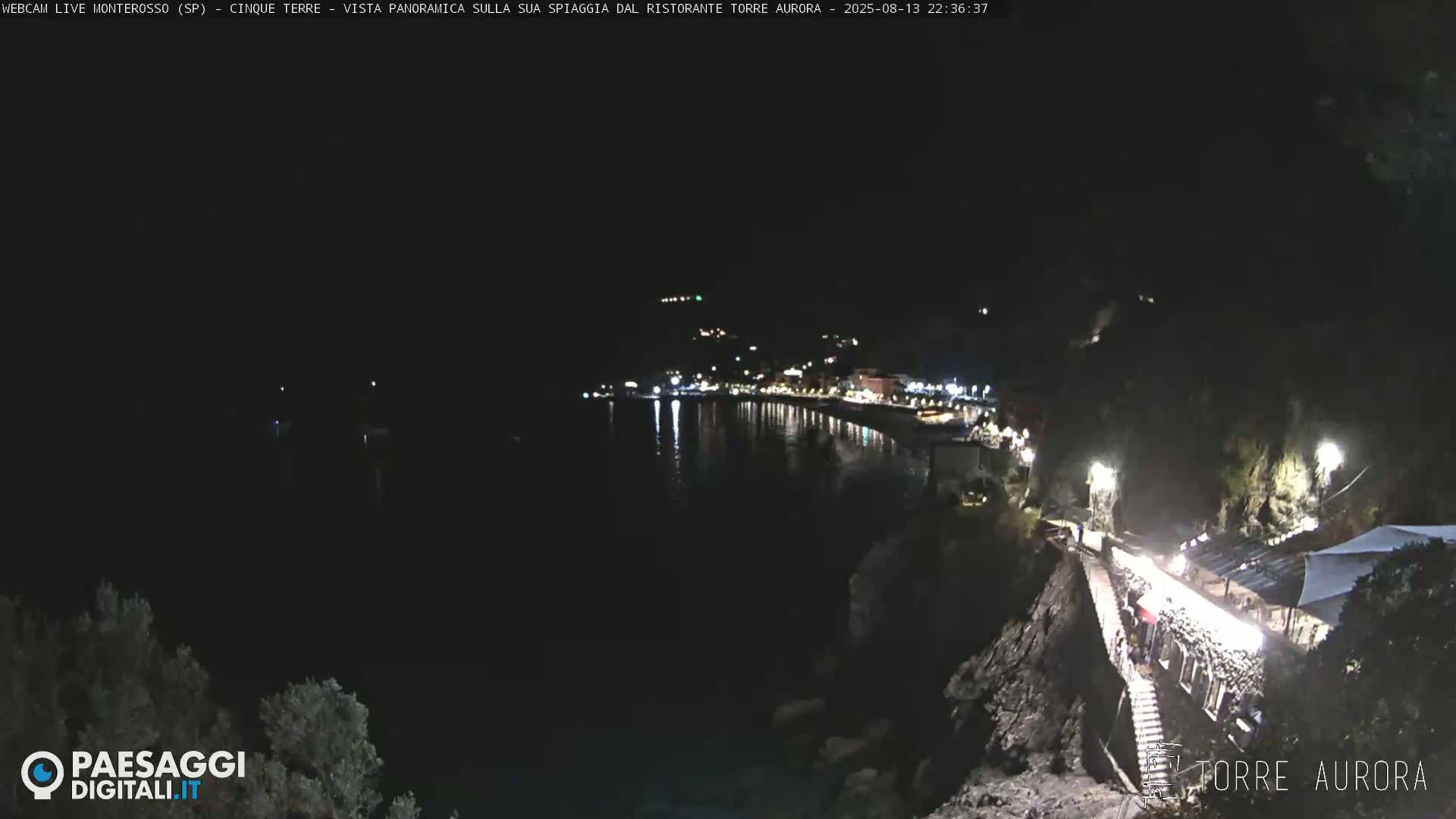 Cinque Terre Natural Park Monterosso Live Cam - La Spezia, Liguria, Italy