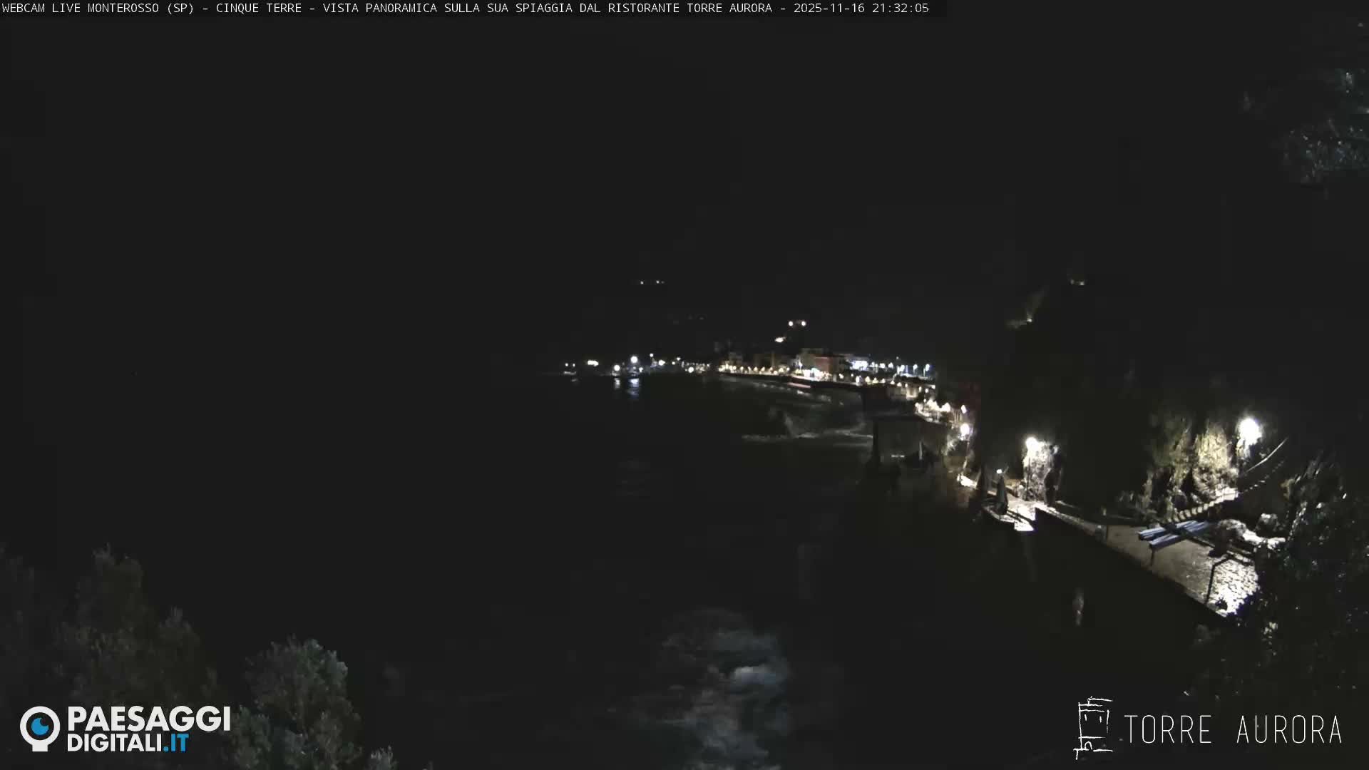Cinque Terre Natural Park Monterosso Live Cam - La Spezia, Liguria, Italy