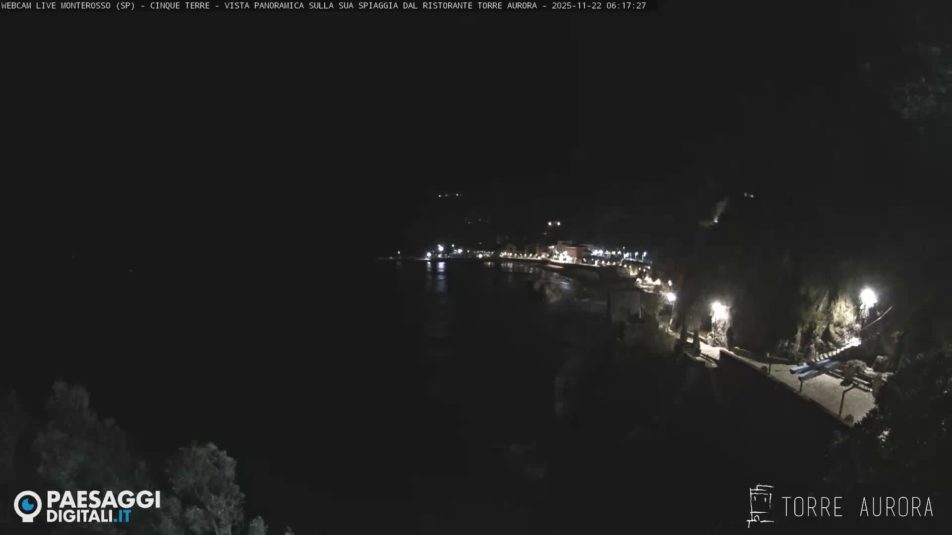 Cinque Terre Natural Park Monterosso Live Cam - La Spezia, Liguria, Italy