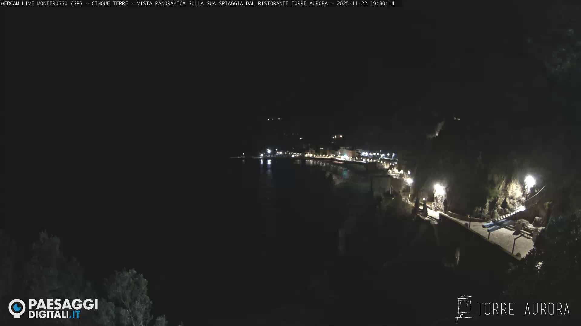 Cinque Terre Natural Park Monterosso Live Cam - La Spezia, Liguria, Italy
