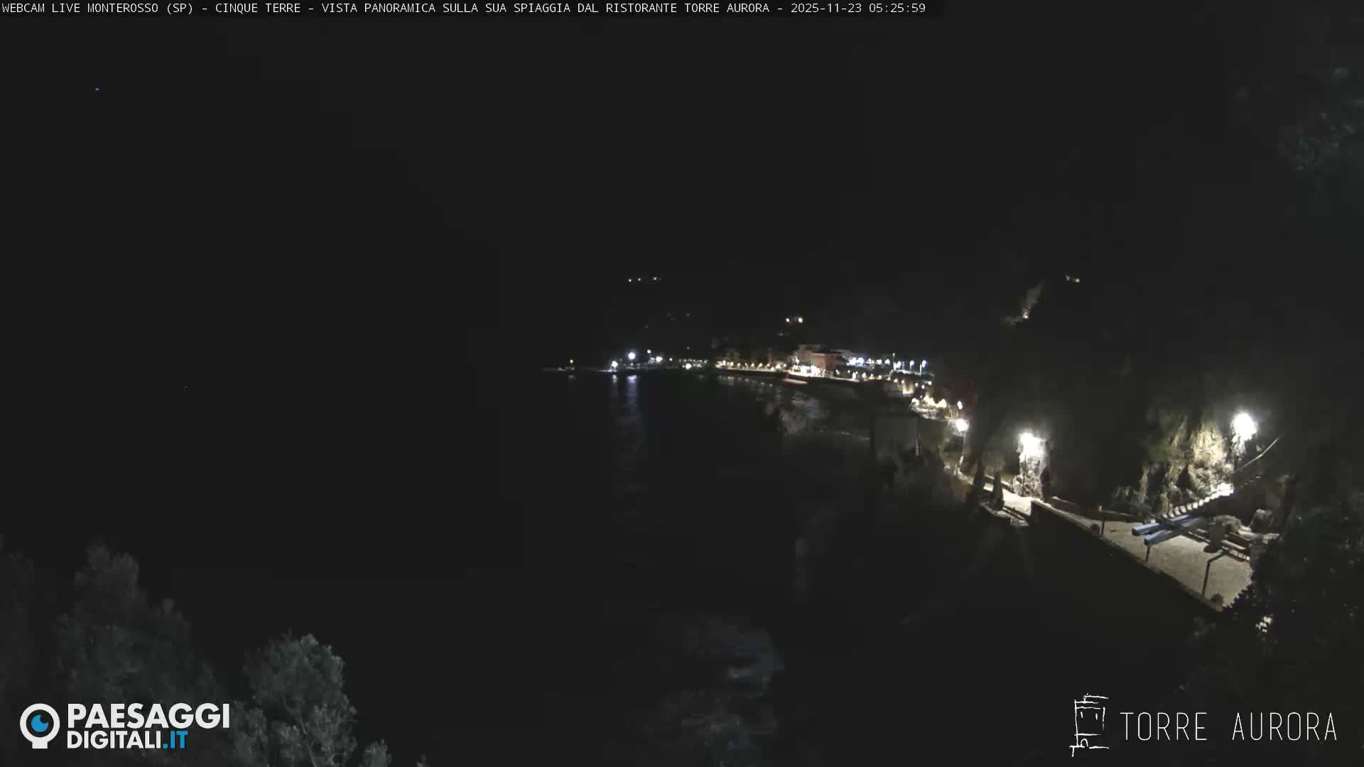 Cinque Terre Natural Park Monterosso Live Cam - La Spezia, Liguria, Italy