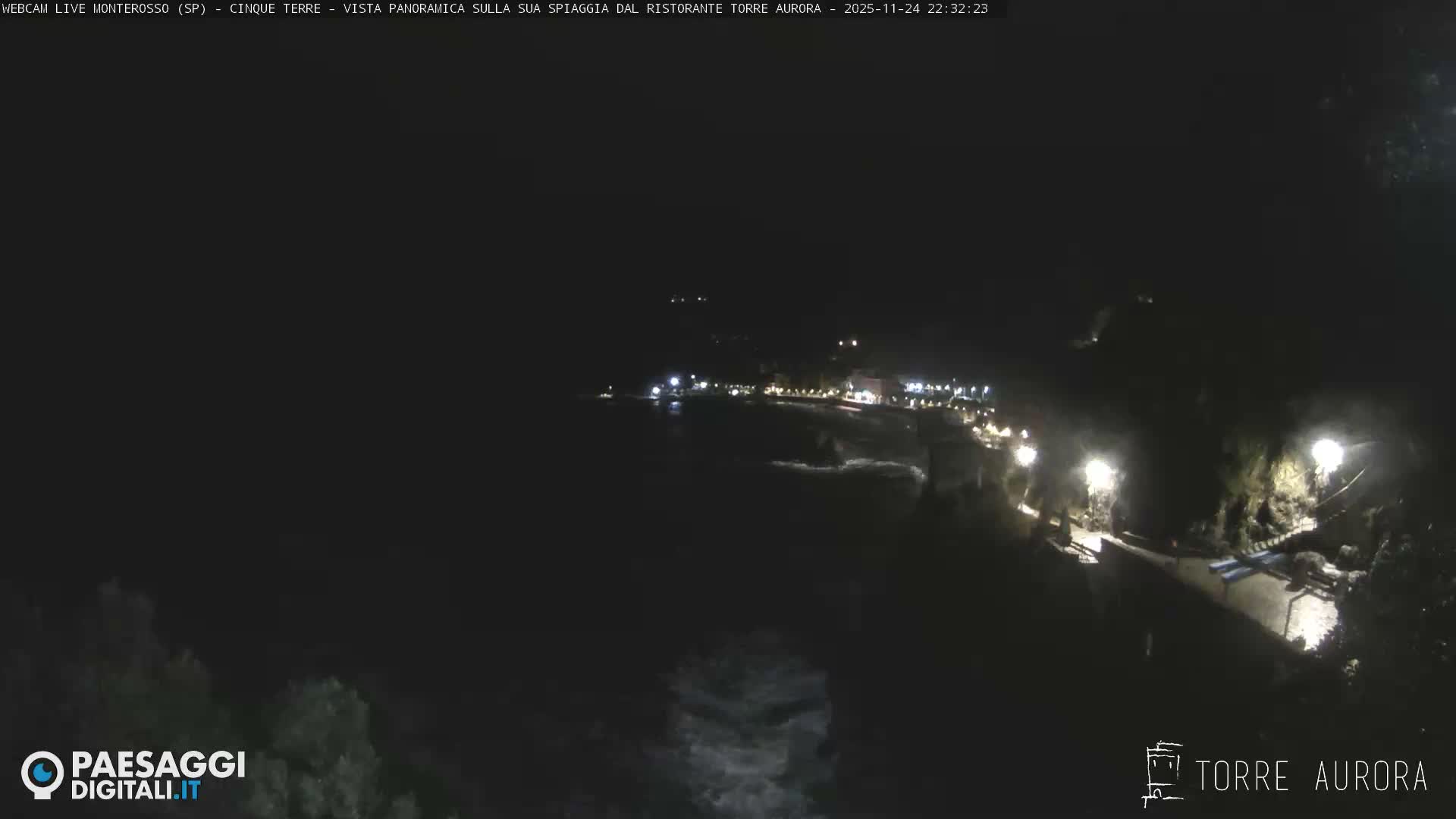 Cinque Terre Natural Park Monterosso Live Cam - La Spezia, Liguria, Italy