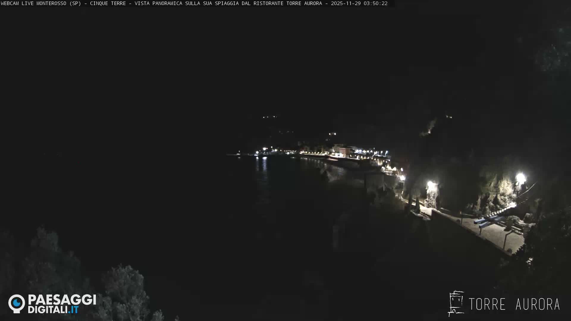Cinque Terre Natural Park Monterosso Live Cam - La Spezia, Liguria, Italy