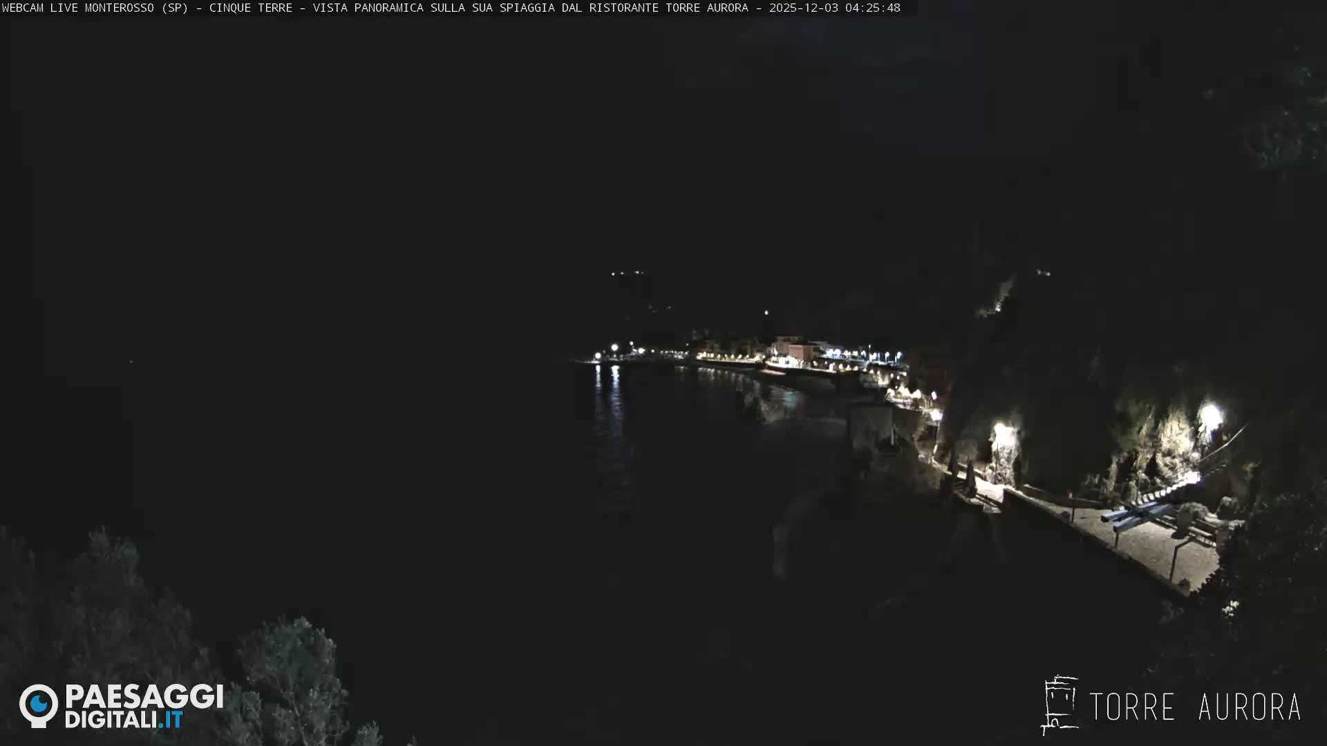Cinque Terre Natural Park Monterosso Live Cam - La Spezia, Liguria, Italy