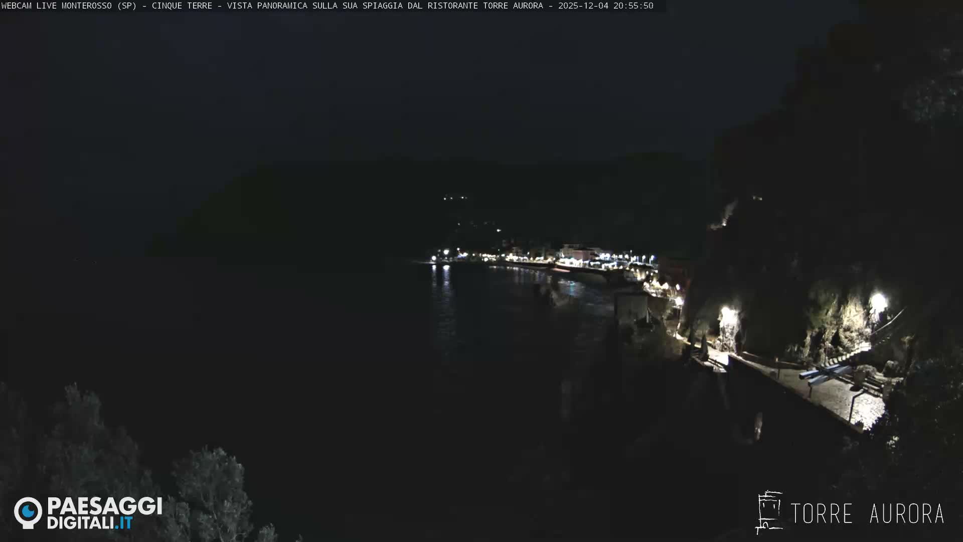 Cinque Terre Natural Park Monterosso Live Cam - La Spezia, Liguria, Italy