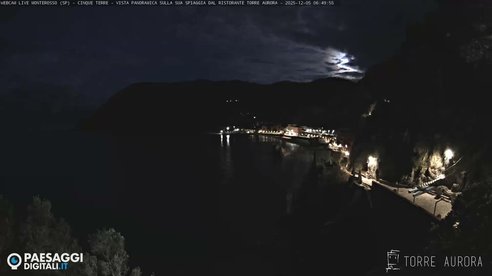 Cinque Terre Natural Park Monterosso Live Cam - La Spezia, Liguria, Italy