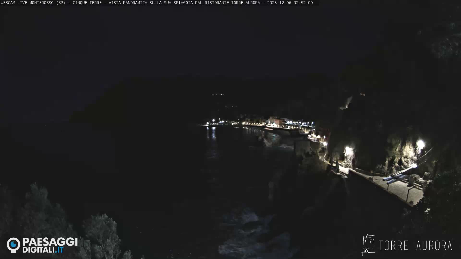 Cinque Terre Natural Park Monterosso Live Cam - La Spezia, Liguria, Italy