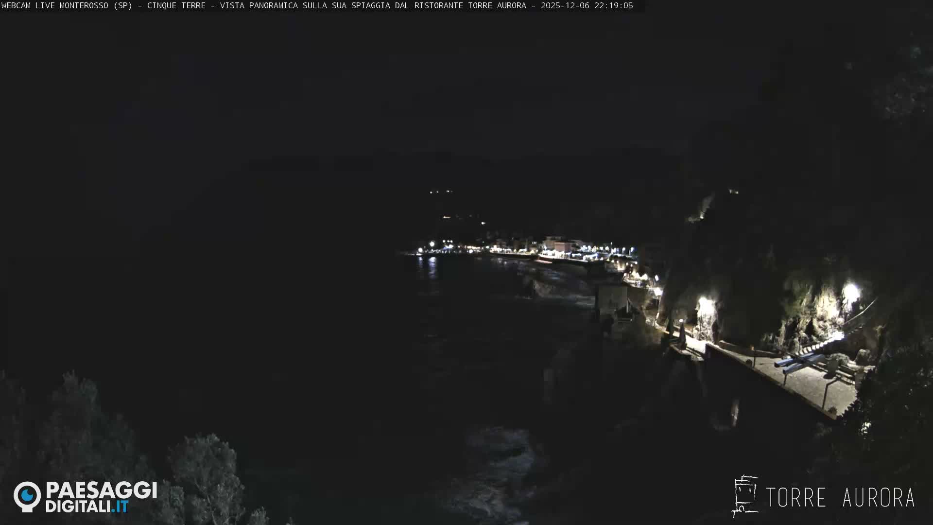 Cinque Terre Natural Park Monterosso Live Cam - La Spezia, Liguria, Italy