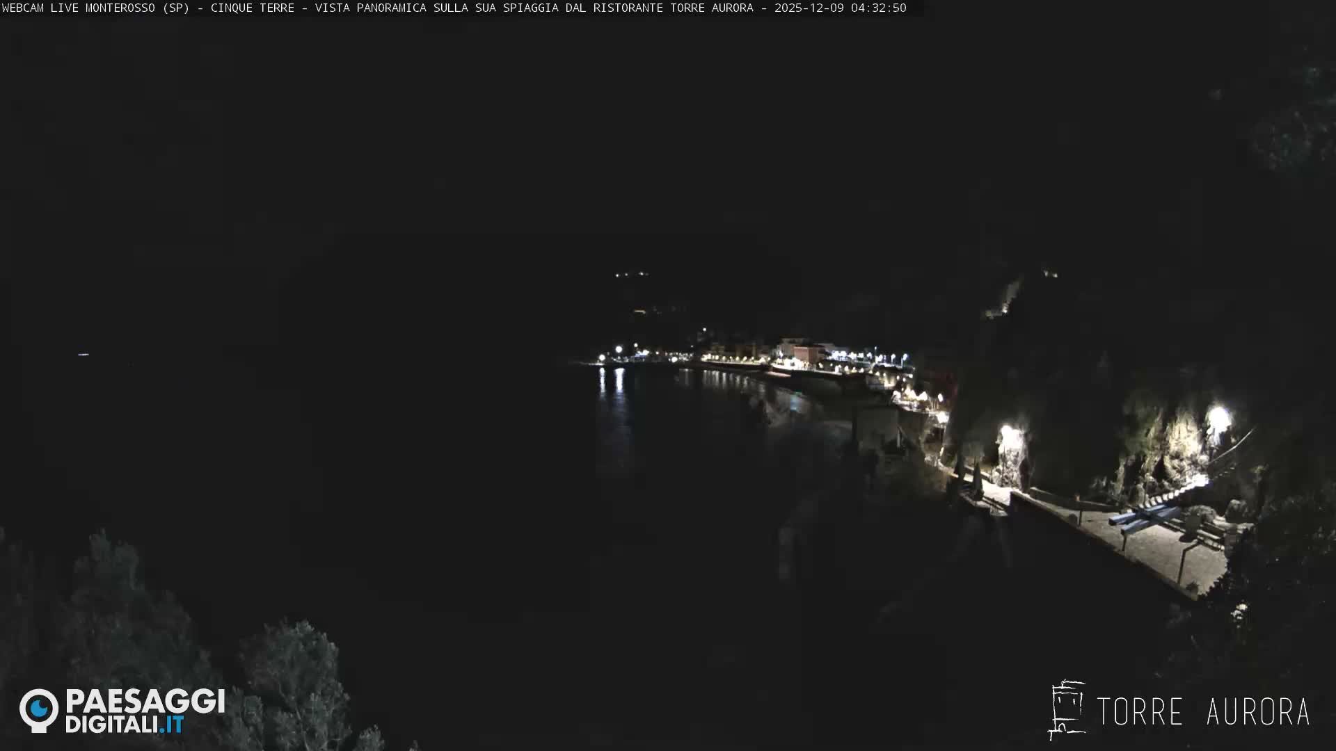 Cinque Terre Natural Park Monterosso Live Cam - La Spezia, Liguria, Italy