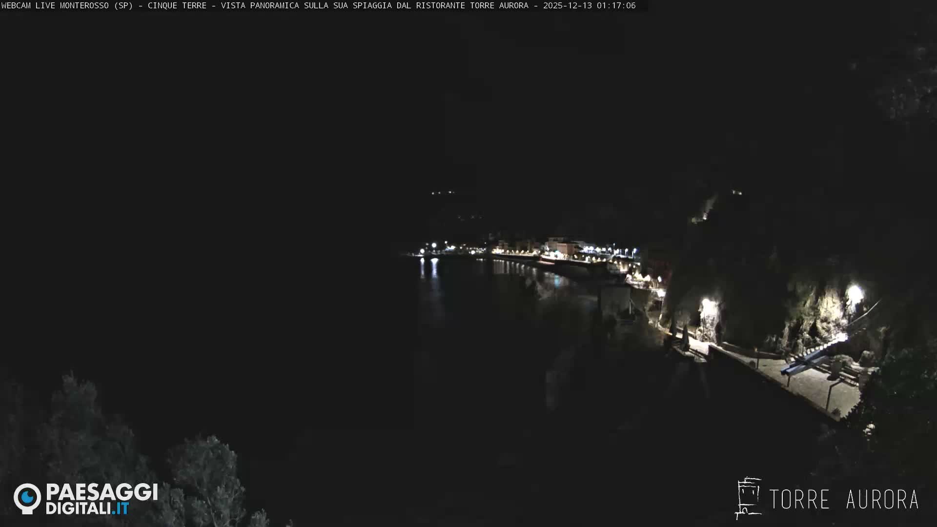 Cinque Terre Natural Park Monterosso Live Cam - La Spezia, Liguria, Italy