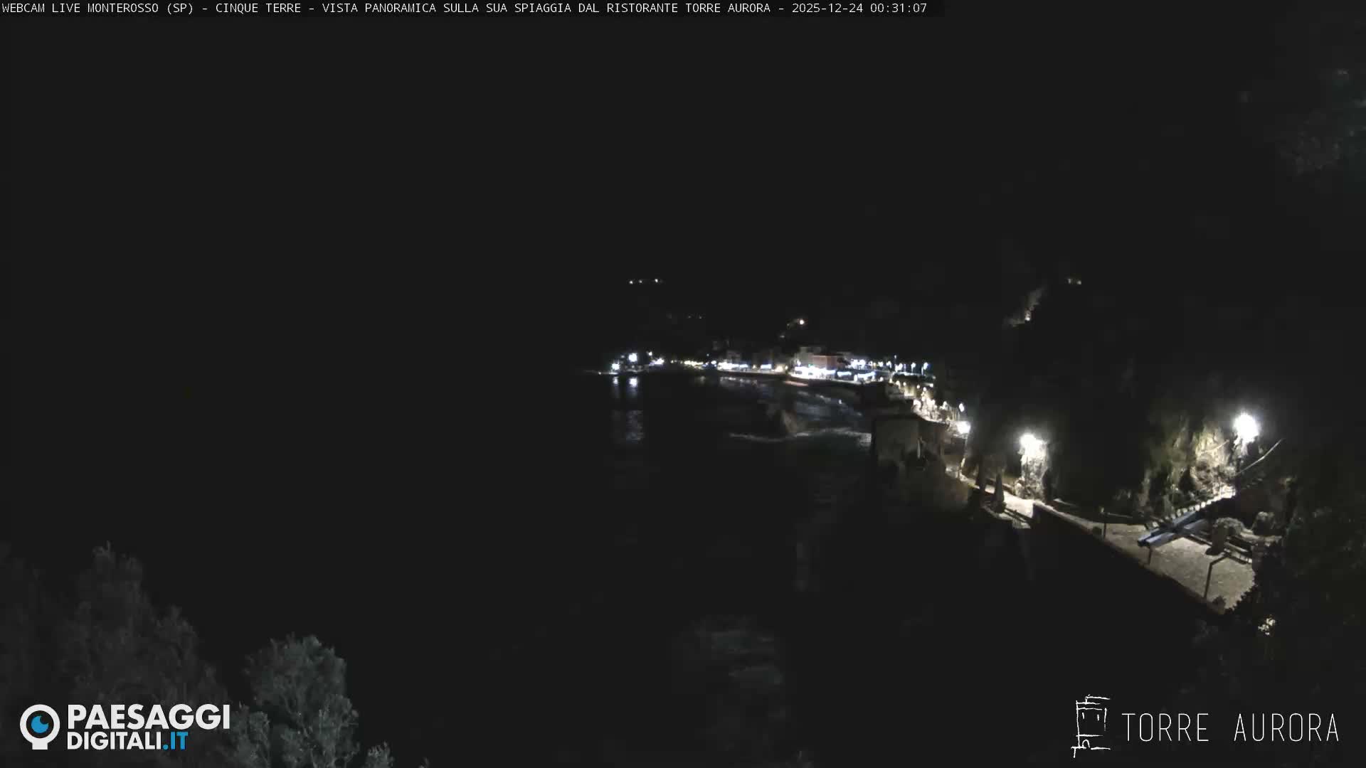 Cinque Terre Natural Park Monterosso Live Cam - La Spezia, Liguria, Italy
