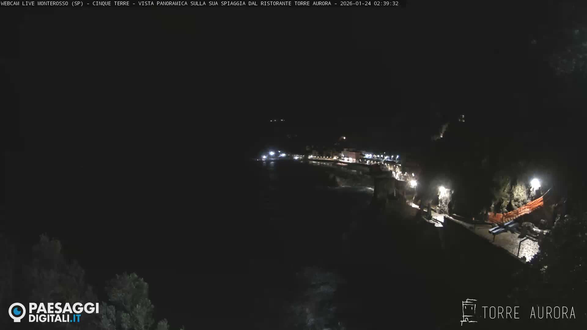 Cinque Terre Natural Park Monterosso Live Cam - La Spezia, Liguria, Italy