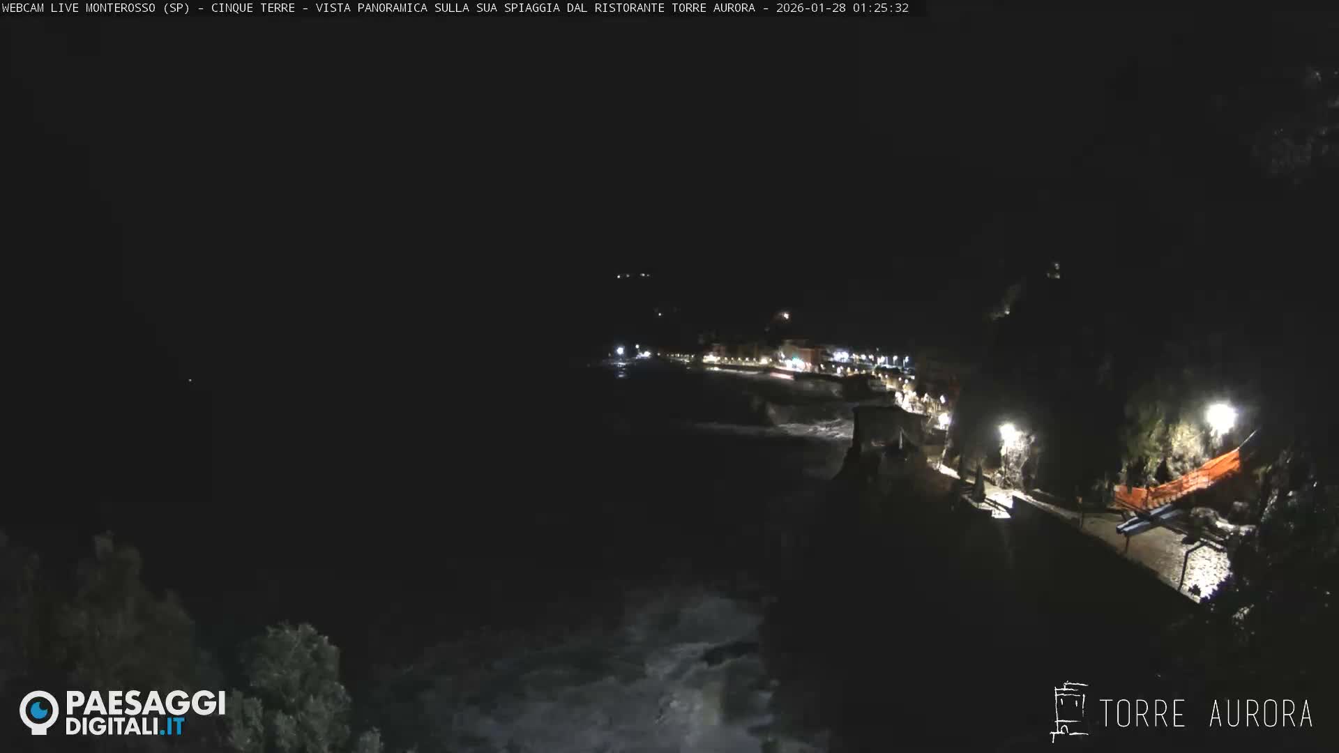 Cinque Terre Natural Park Monterosso Live Cam - La Spezia, Liguria, Italy