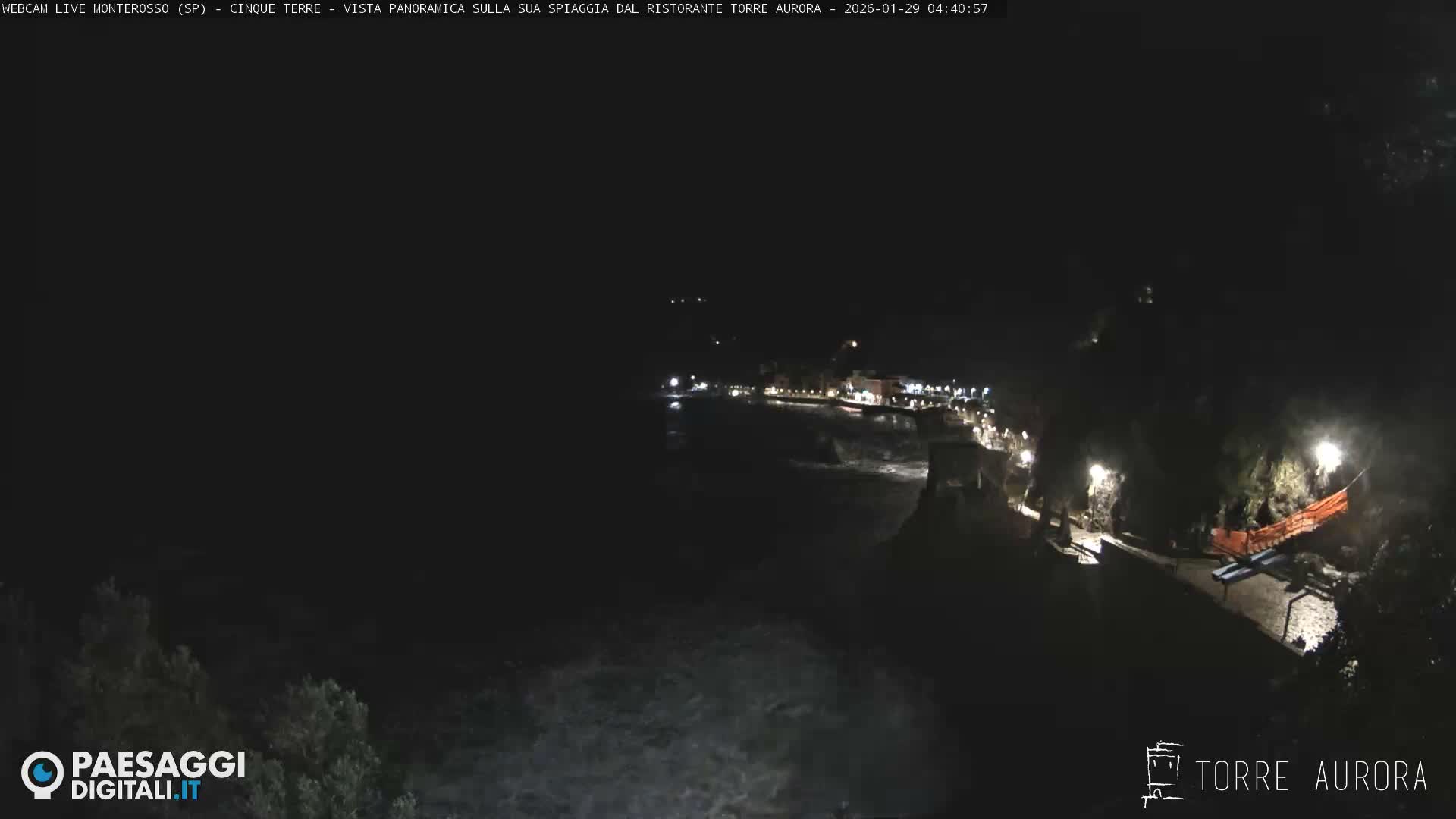 Cinque Terre Natural Park Monterosso Live Cam - La Spezia, Liguria, Italy