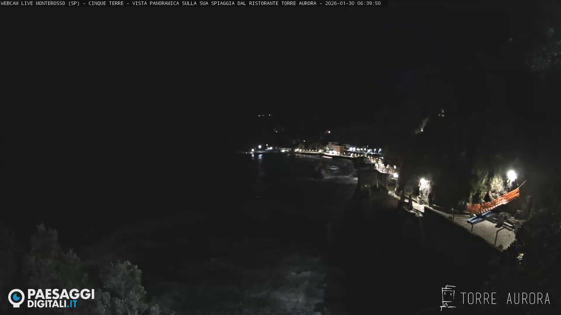 Cinque Terre Natural Park Monterosso Live Cam - La Spezia, Liguria, Italy