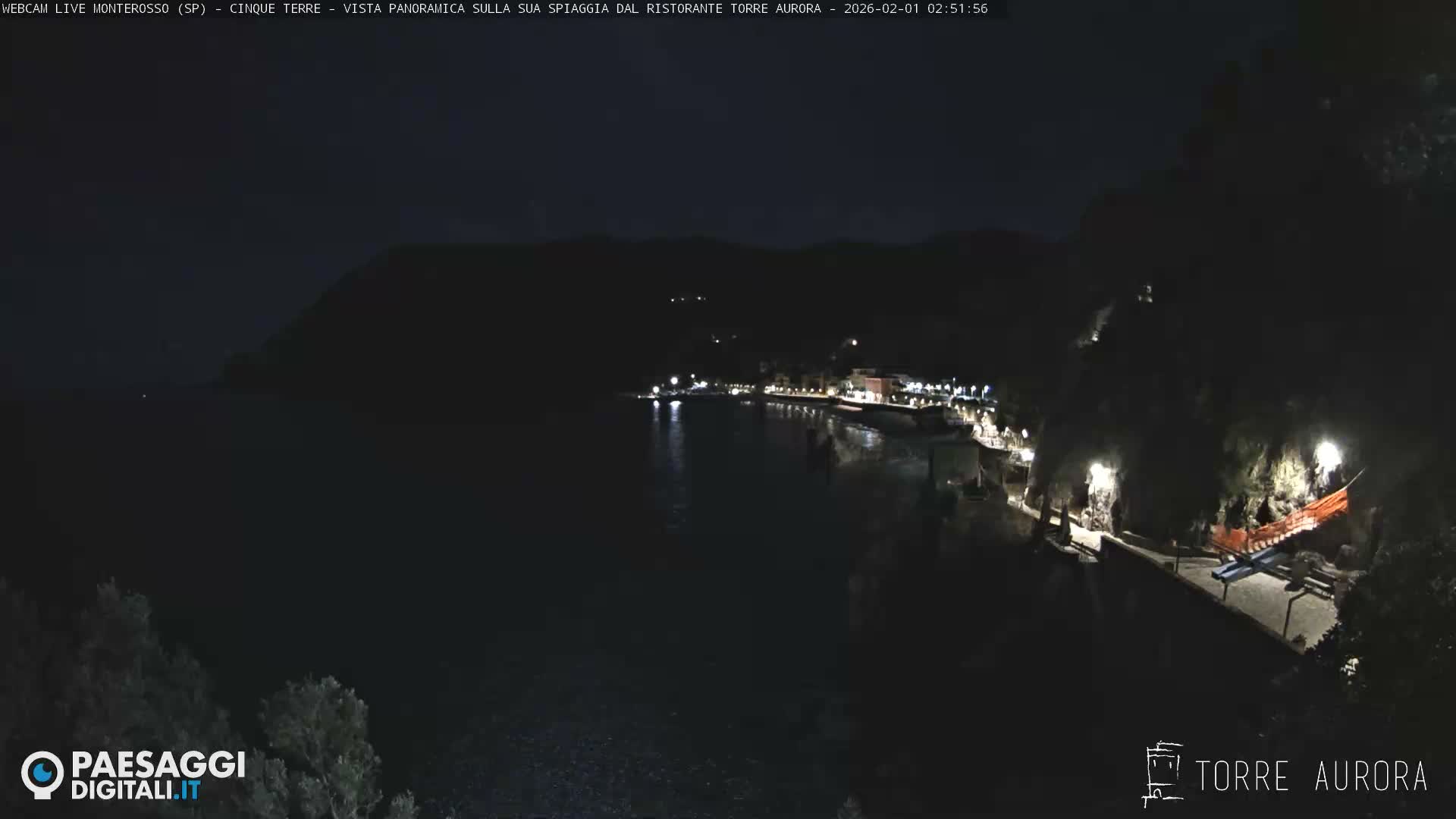 Cinque Terre Natural Park Monterosso Live Cam - La Spezia, Liguria, Italy