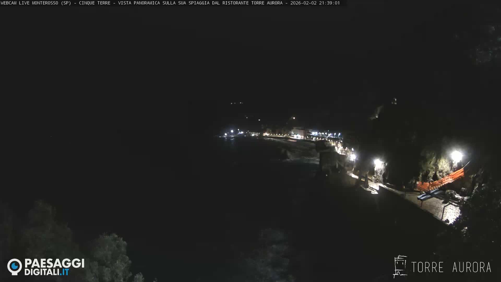 Cinque Terre Natural Park Monterosso Live Cam - La Spezia, Liguria, Italy