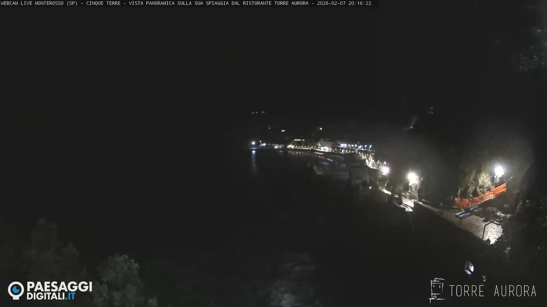 Cinque Terre Natural Park Monterosso Live Cam - La Spezia, Liguria, Italy