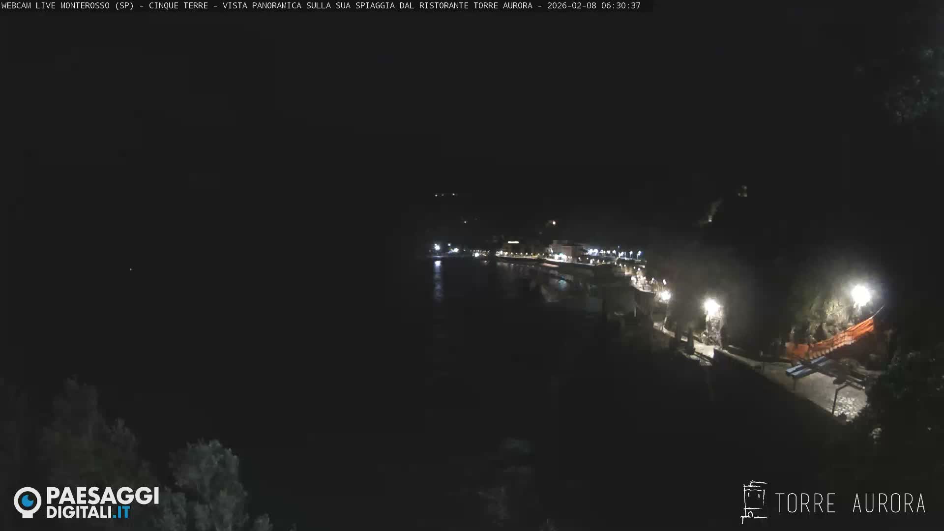 Cinque Terre Natural Park Monterosso Live Cam - La Spezia, Liguria, Italy