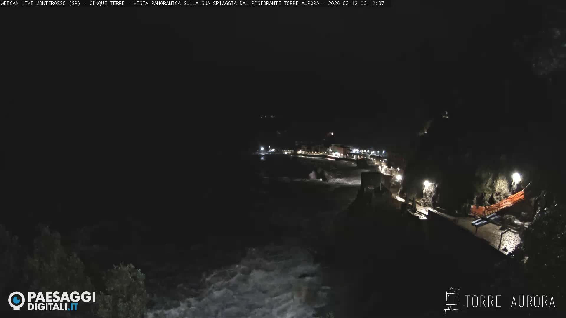 Cinque Terre Natural Park Monterosso Live Cam - La Spezia, Liguria, Italy