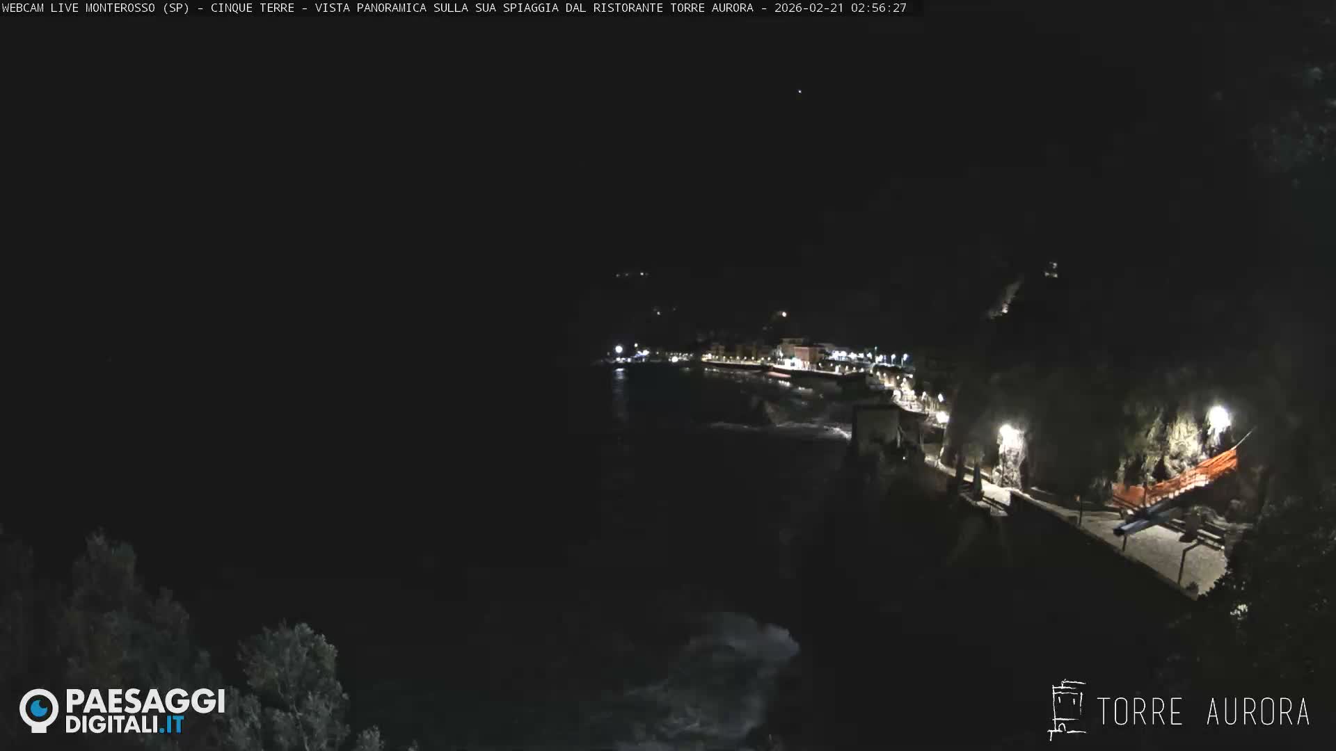 Cinque Terre Natural Park Monterosso Live Cam - La Spezia, Liguria, Italy