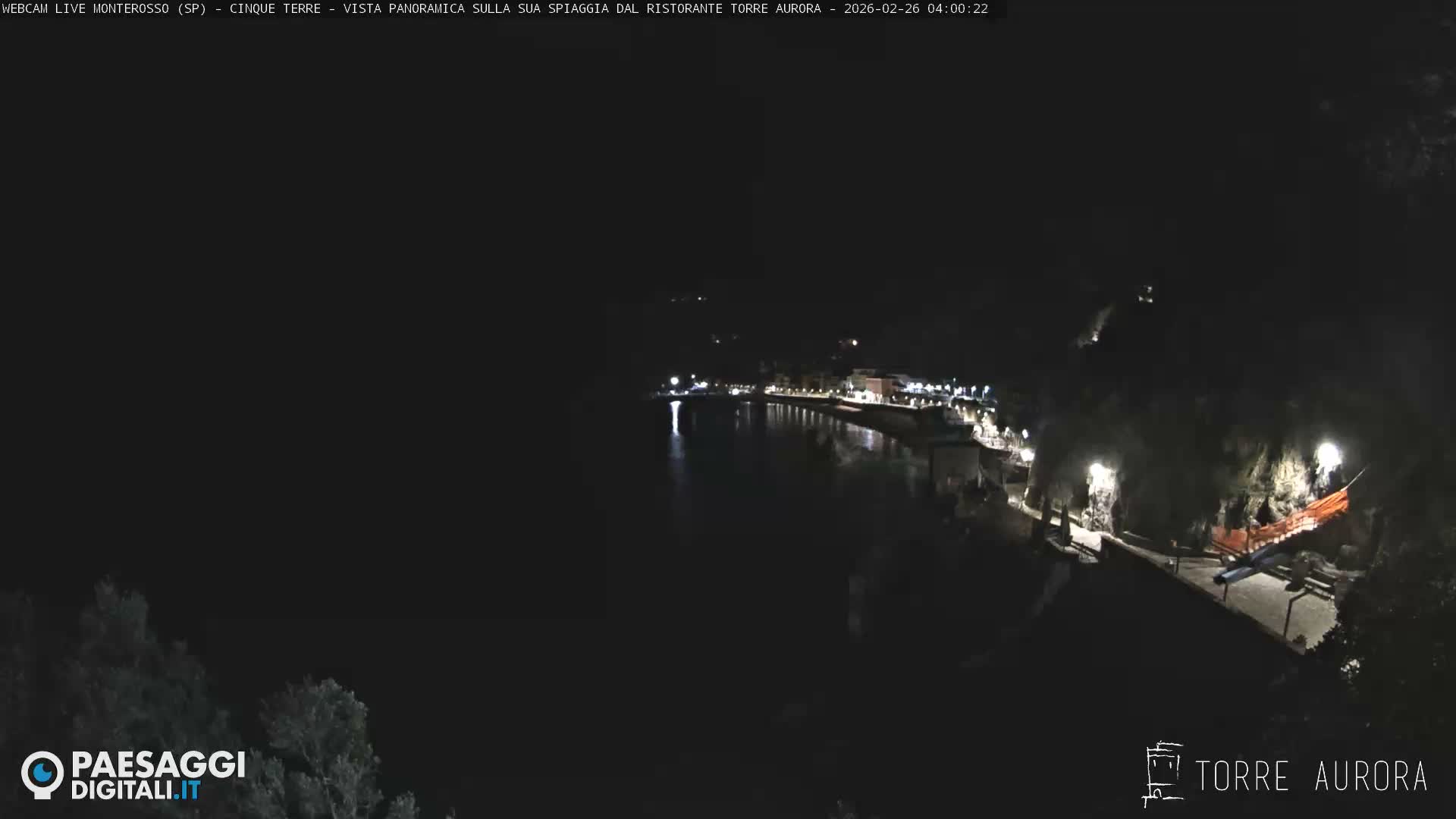Cinque Terre Natural Park Monterosso Live Cam - La Spezia, Liguria, Italy