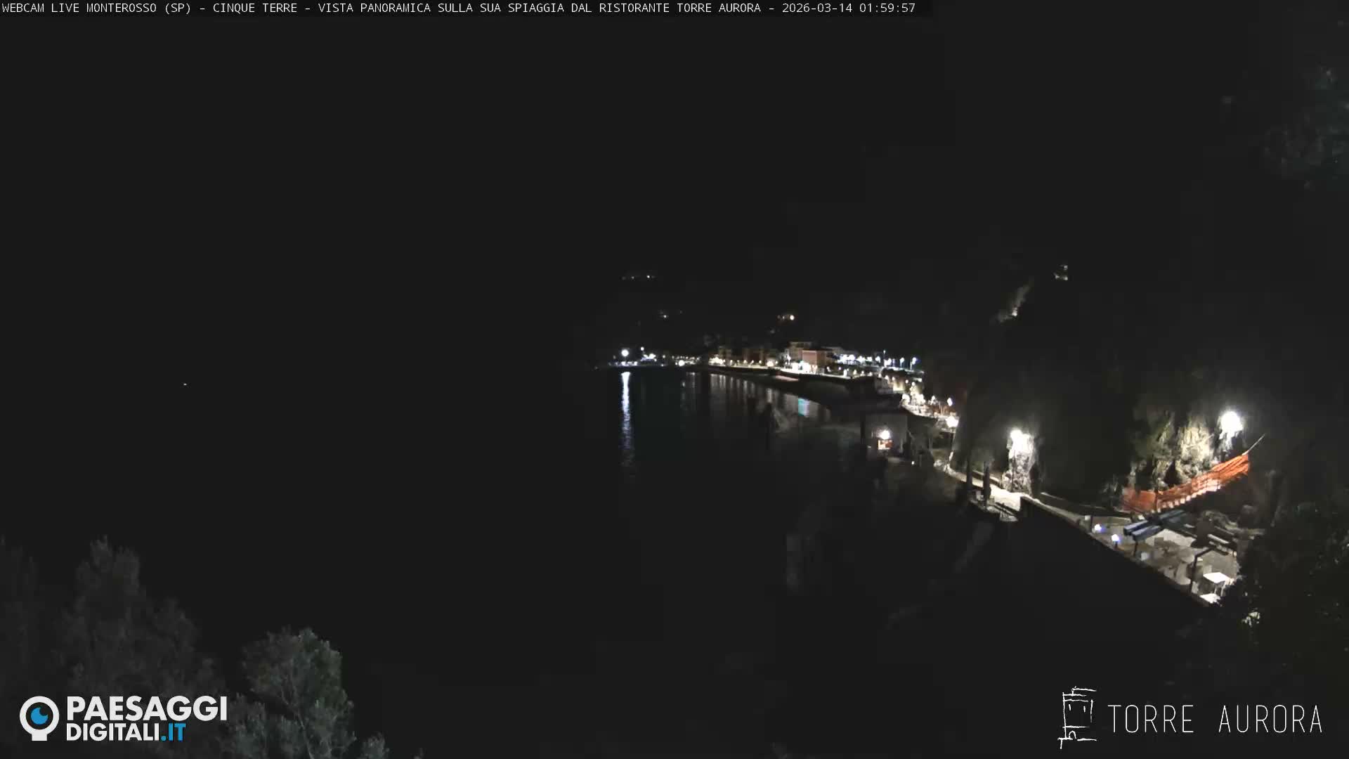 Cinque Terre Natural Park Monterosso Live Cam - La Spezia, Liguria, Italy