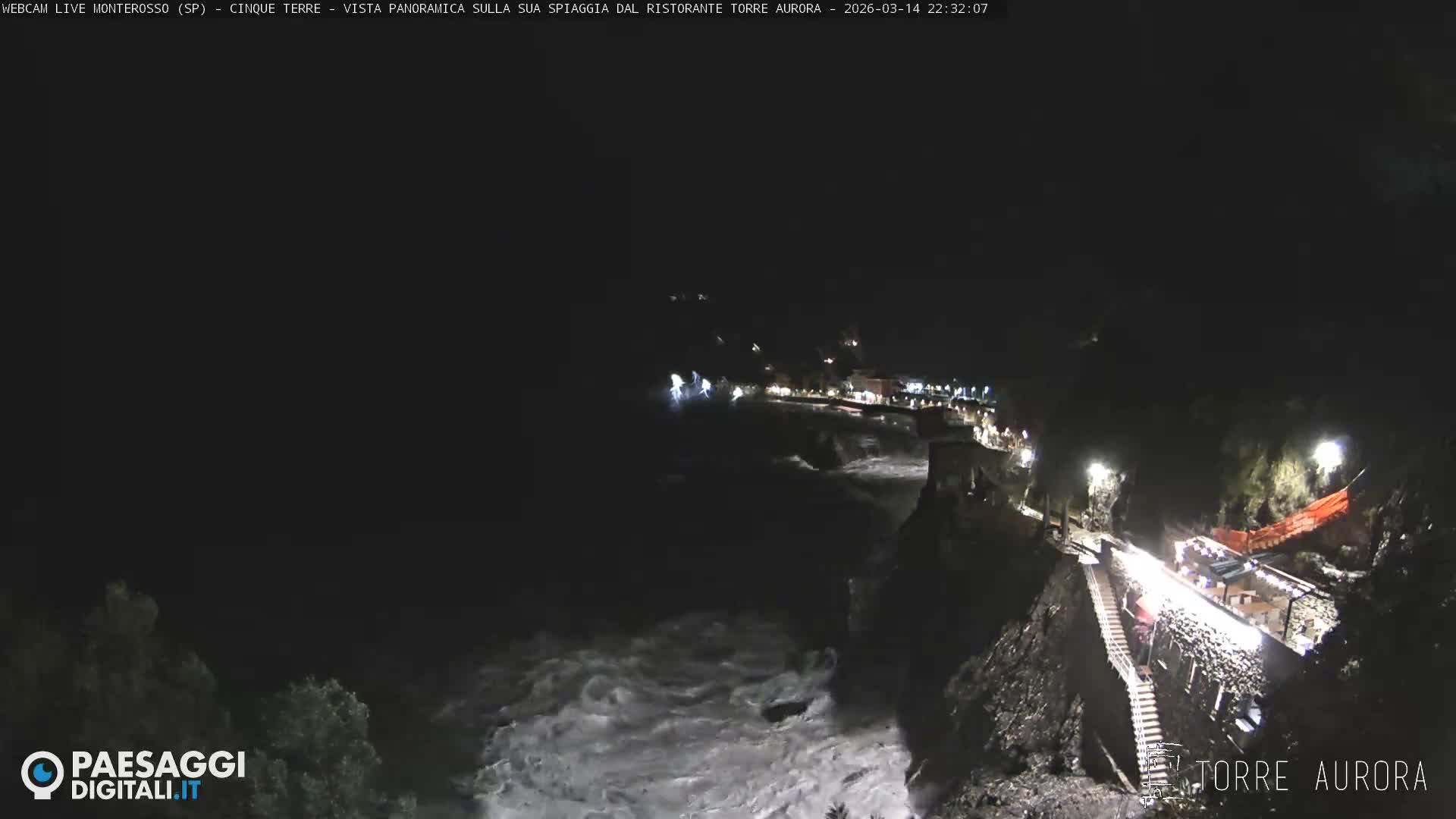 Cinque Terre Natural Park Monterosso Live Cam - La Spezia, Liguria, Italy