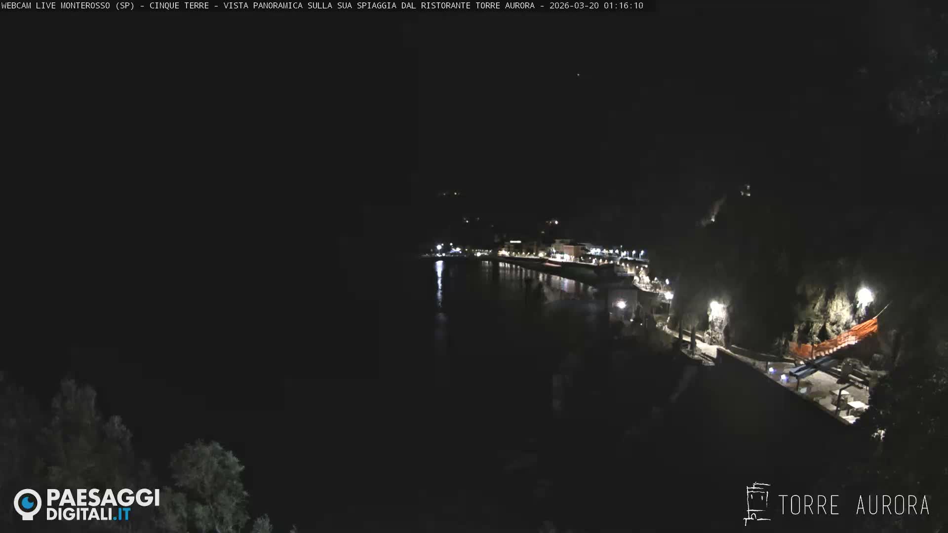Cinque Terre Natural Park Monterosso Live Cam - La Spezia, Liguria, Italy