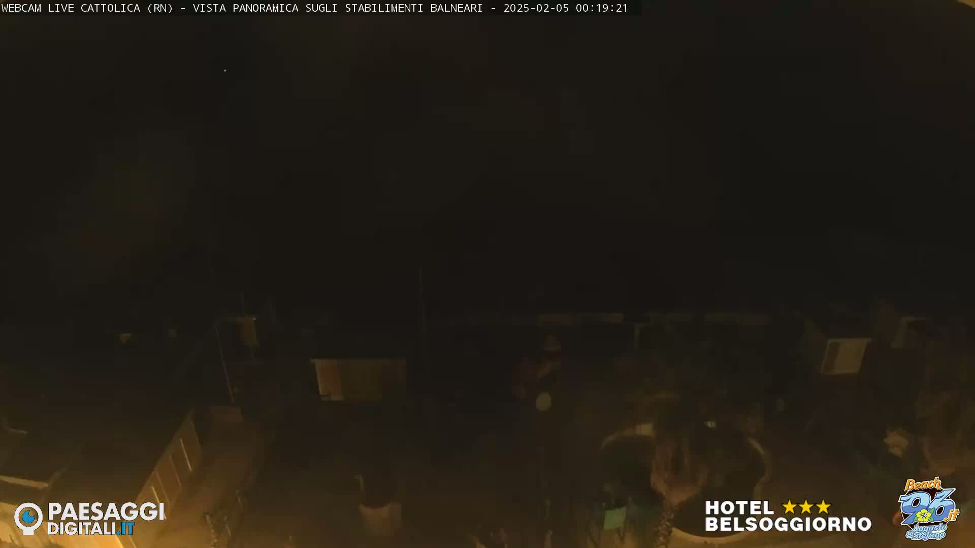 Cattolica Beach Live Cam -  Rimini, Emilia-Romagna, Italy